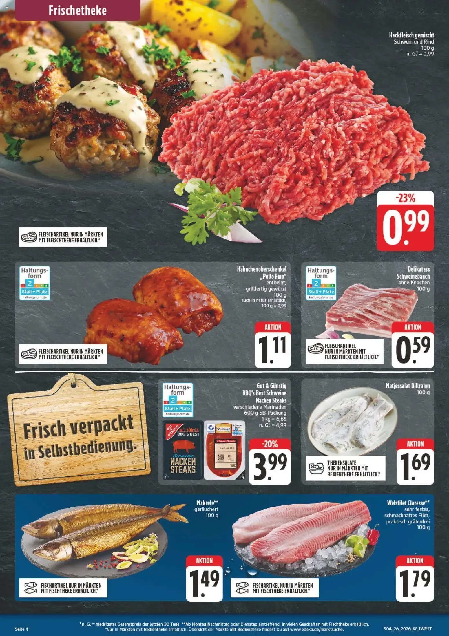 nah & gut Prospekt (ab 22.06.2026) zum Blättern von 22. Juni bis 27. Juni 2026 - Prospekt seite 4