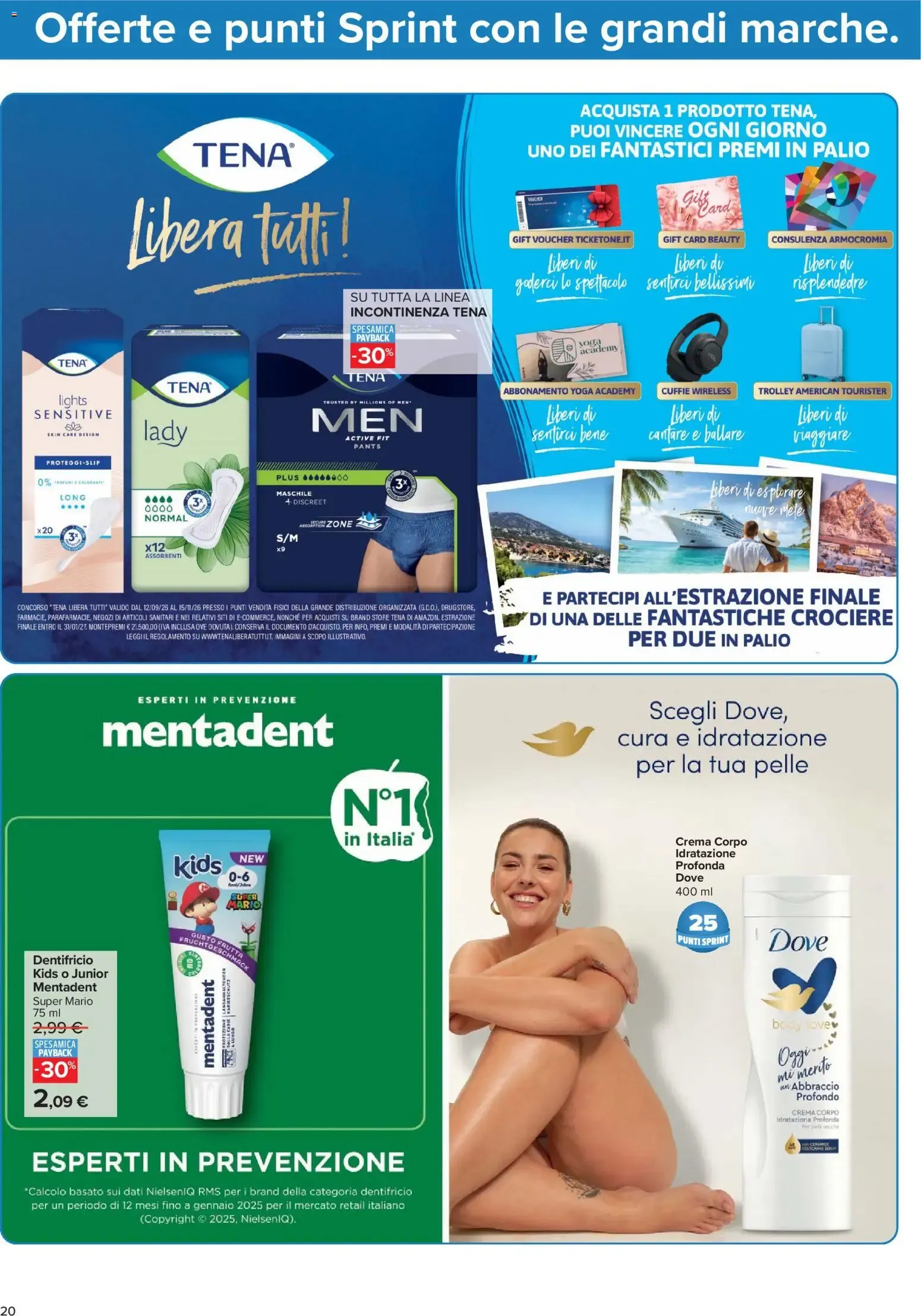 Nuovo Carrefour volantino Market - Punti Sprint Payback dal 15/09/2026 > offerte anteprima 🛍️ da 15 settembre a 28 settembre di 2026 - Pagina del volantino 20