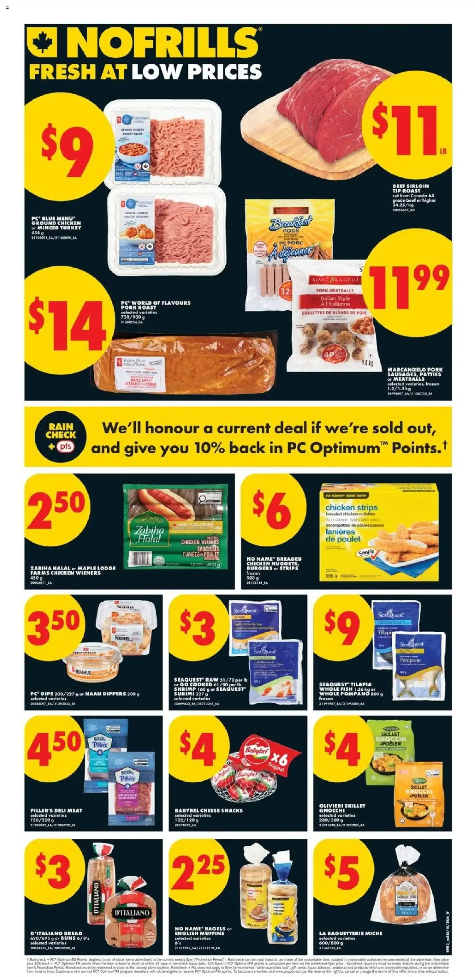 No Frills Flyer Prices Effective from October 29 to November 4 2026 - flyer page 3