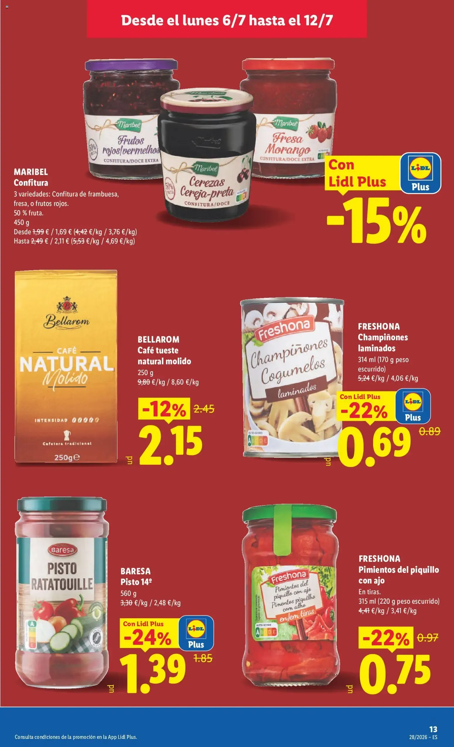 Catálogo de Lidl Plus: acumula puntos y llévate premios extra 6 de julio al 12 de julio 2026 - Página 21