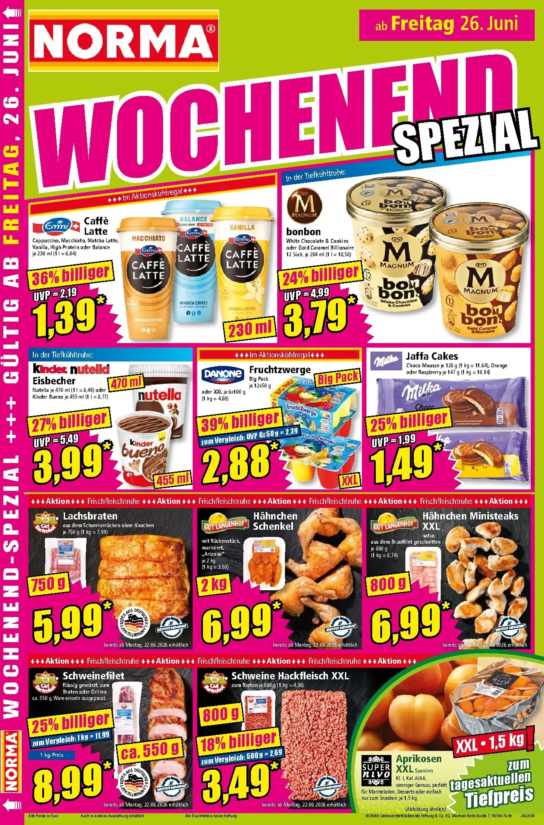 Norma Prospekt nächste Woche – von Montag 22.06.2026 bis Samstag 27.06.2026 von 22. Juni bis 27. Juni 2026 - Prospekt seite 18