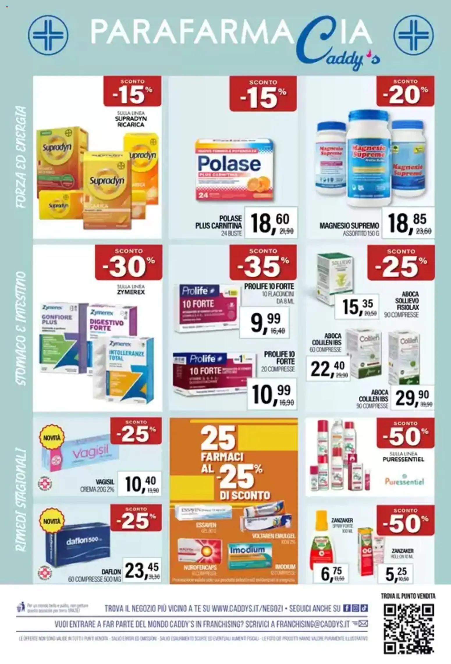Parafarmacia Caddy's Salute & Benessere da 24 luglio a 26 agosto di 2026 - Pagina del volantino 4