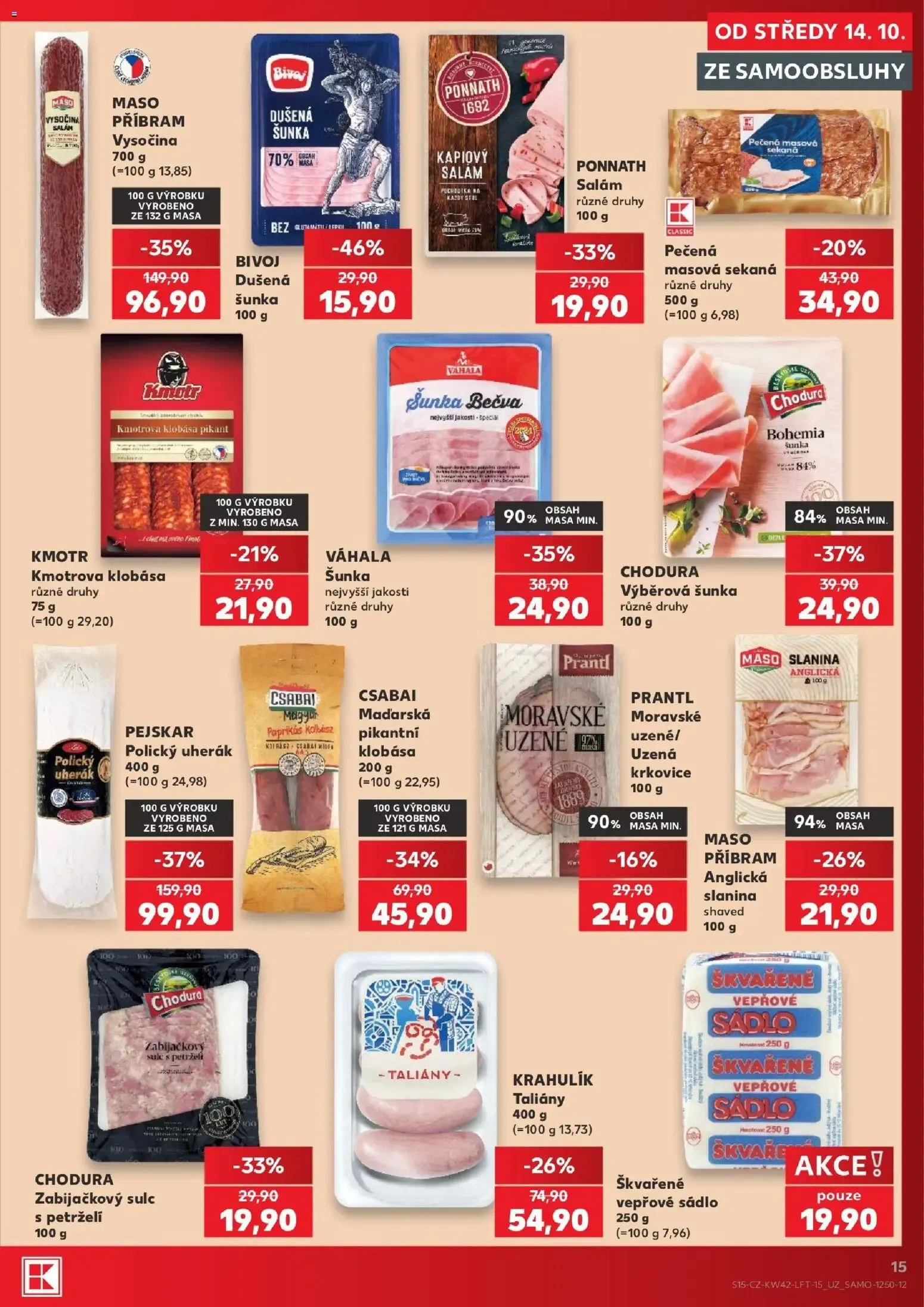 Kaufland leták od 14.10.2026 - Nový na příští týden - 14. října 20. října 2026 - Page 15