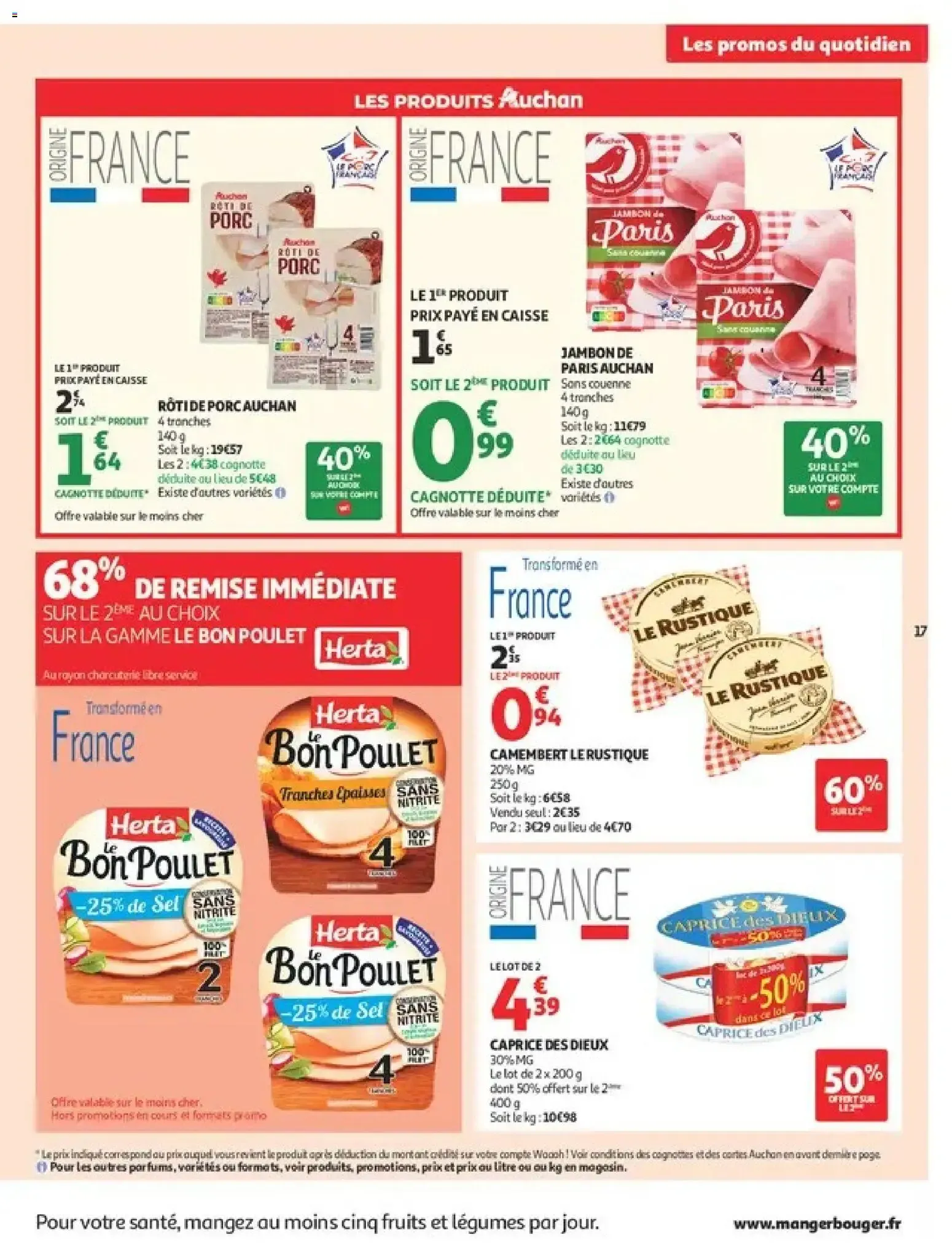 Auchan - Offres du moment du 28 juillet au 8 août 2026 - Catalogue page 17