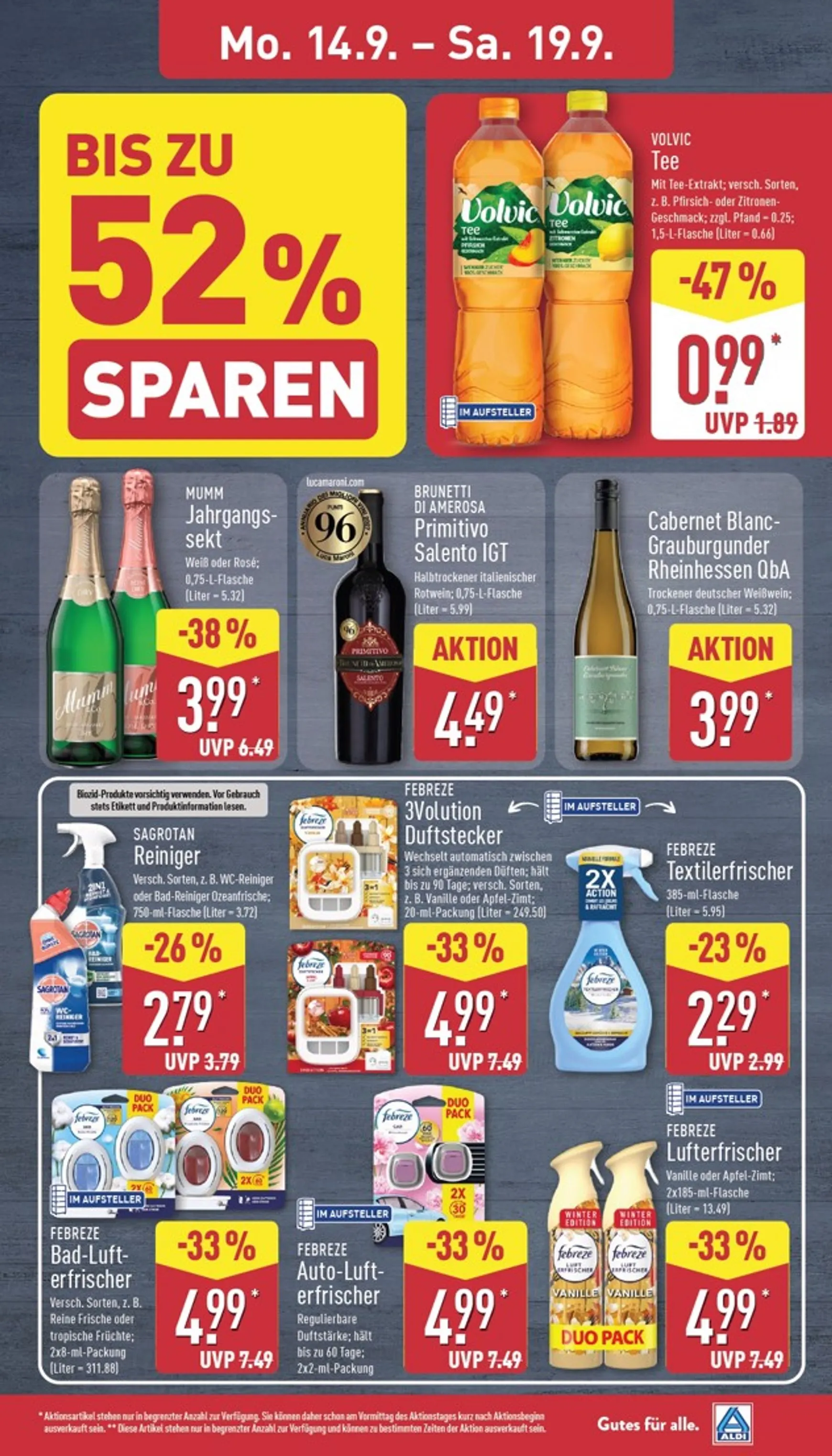 ALDI NORD Prospekt nächste Woche – von Montag 14.09.2026 bis Samstag 19.09.2026 von 14. September bis 19. September 2026 - Prospekt seite 9