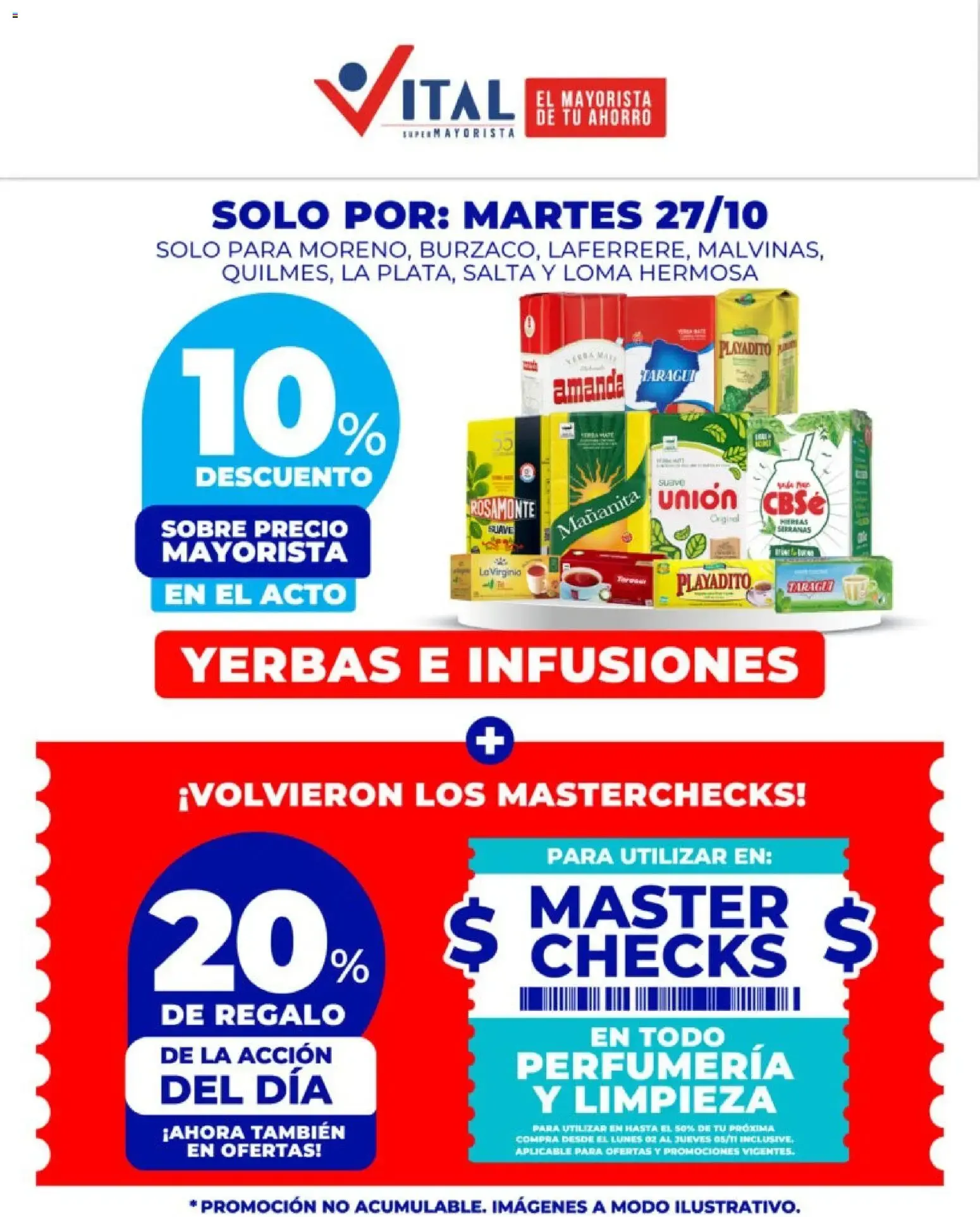 Ofertas de Vital - Ahorrá || del 27/10/2026 - 27/10/2026 || Catálogo 27 de octubre al 27 de octubre 2026 - Página 1 del catálogo