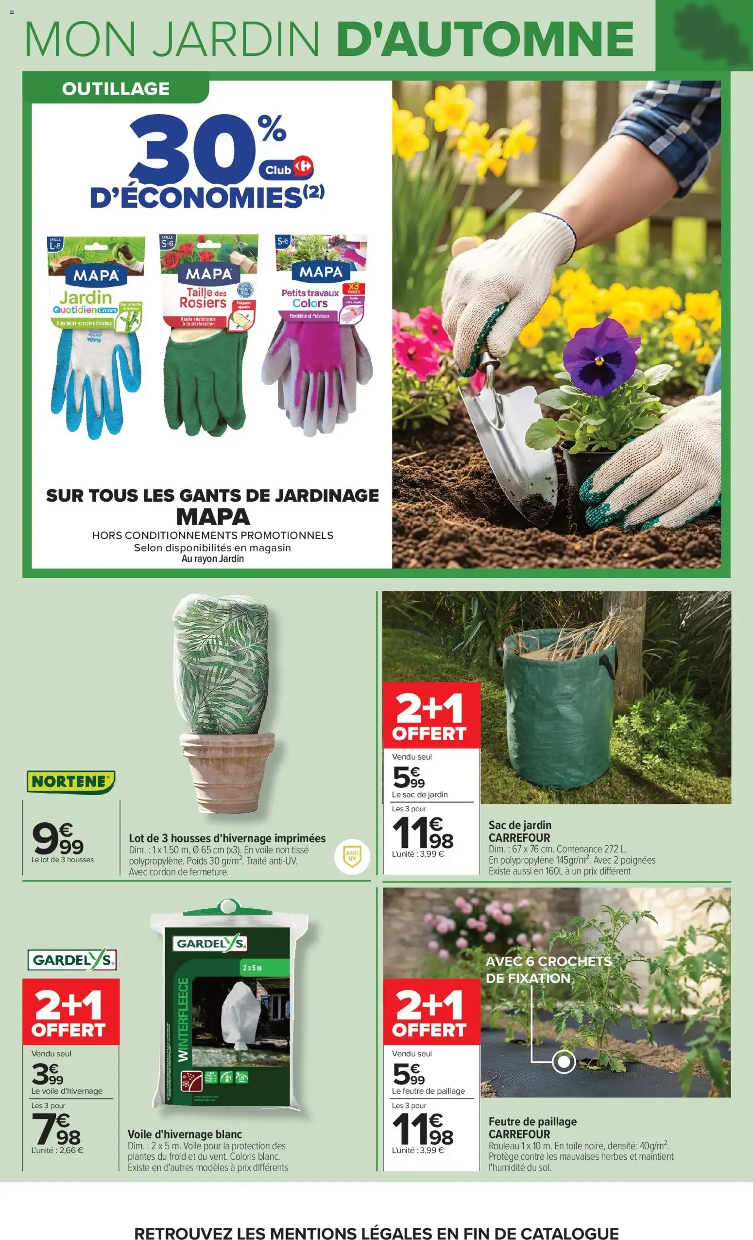 Carrefour Jardin et bricolage à partir du 29/09/2026 - promo en ligne du 29 septembre au 12 octobre 2026 - Catalogue page 8
