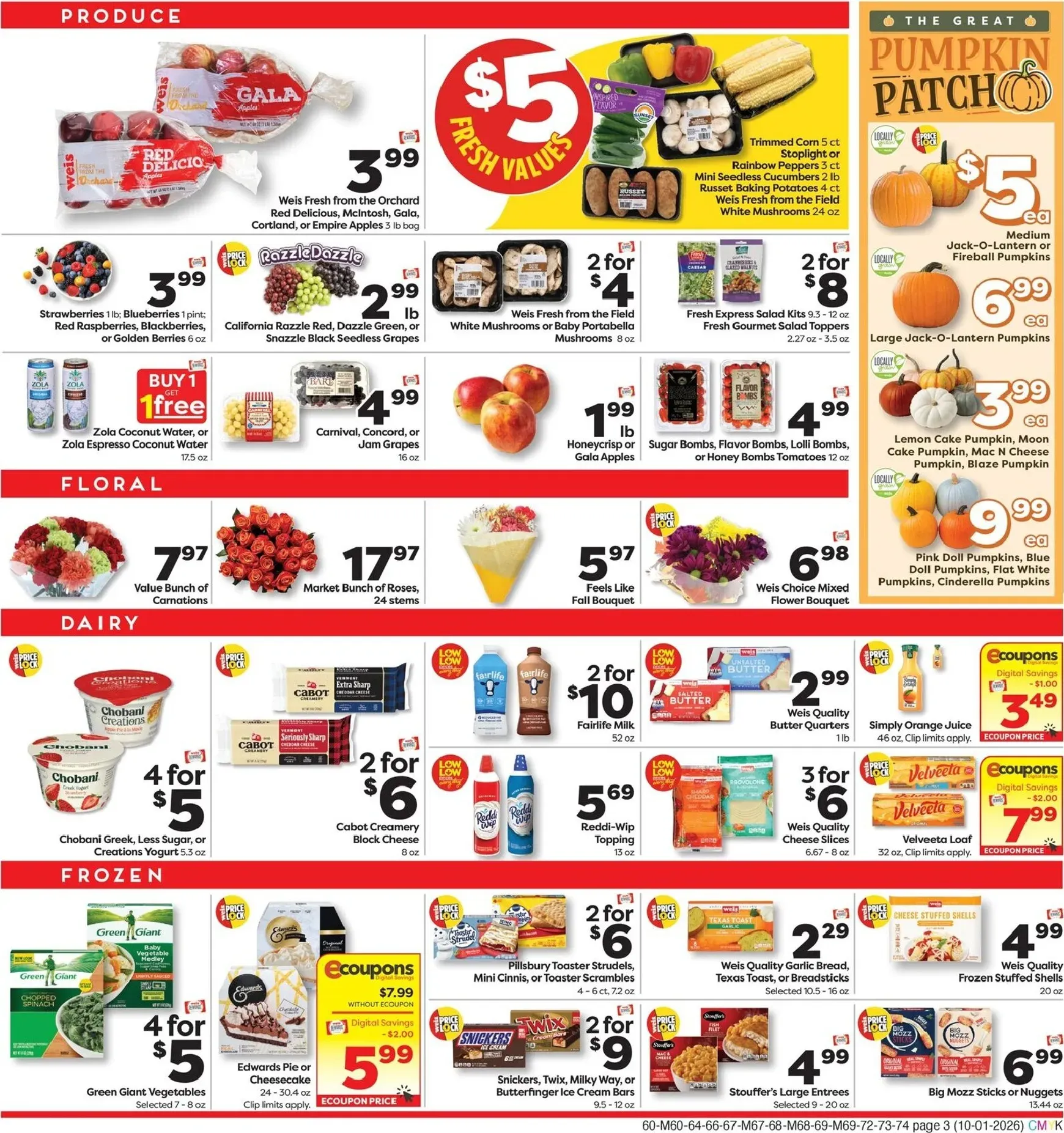 Weekly ad Weis Price Lock: Ahorros extendidos en miles de productos from October 1 to October 28 2026 - Page 6