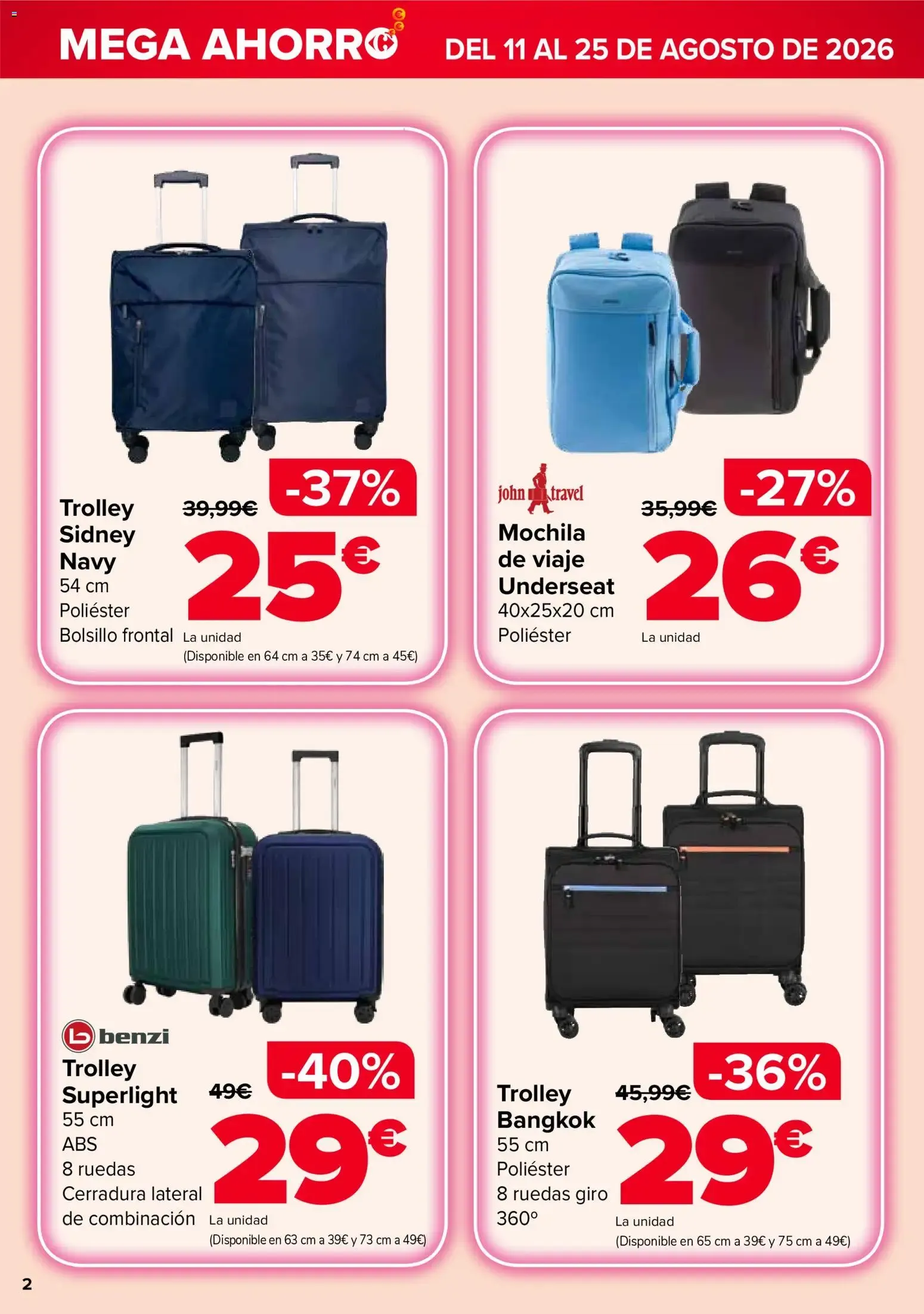 Catálogo de Carrefour Mega Ahorro Top Selección 11 de agosto al 25 de agosto 2026 - Página 2