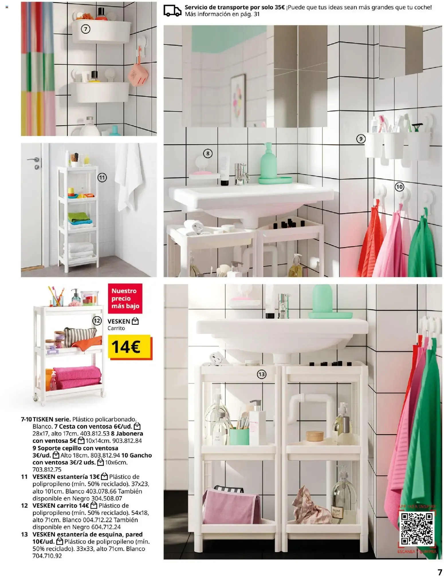 Catálogo de IKEA Baños 2027 1 de septiembre al 31 de enero 2027 - Página 7