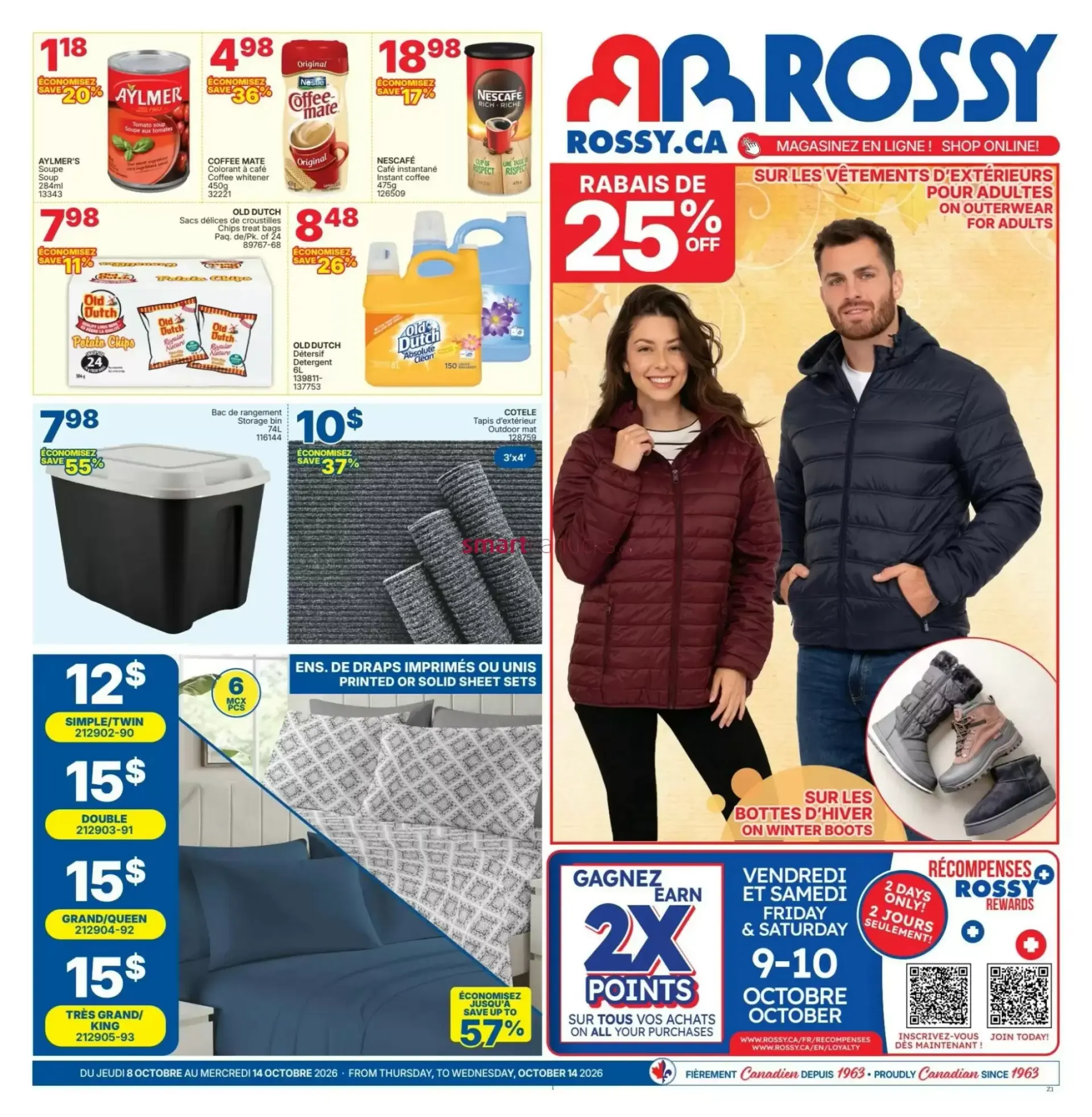 Rossy flyer week 41 from October 8 to October 14 2026 - flyer page 1