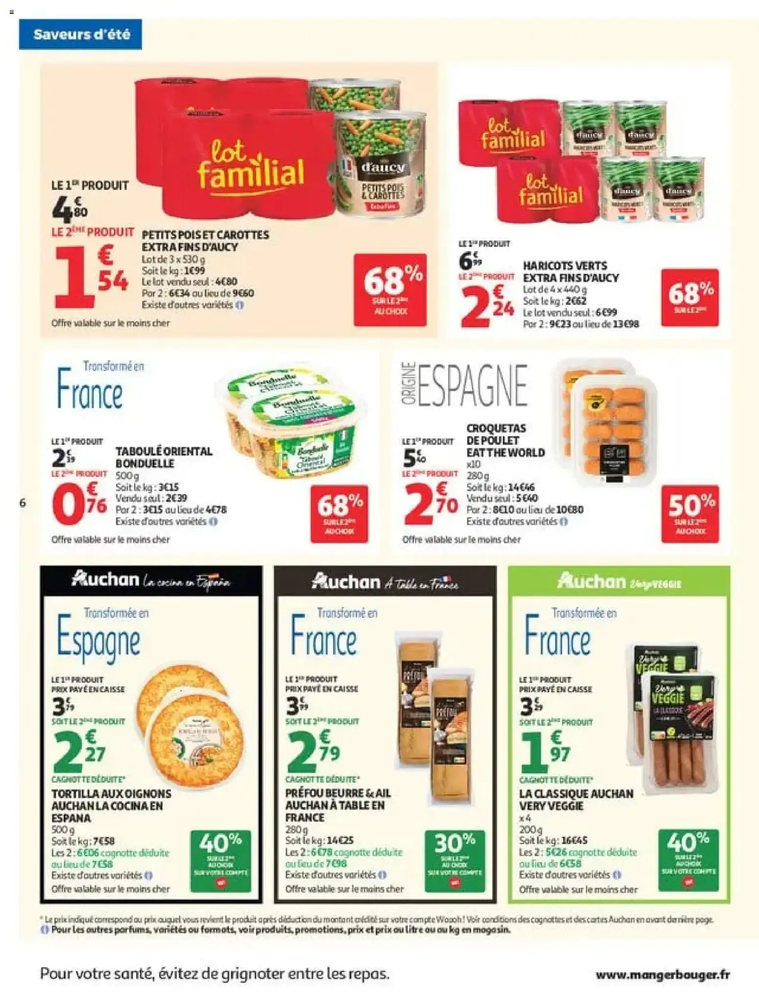 Auchan: Offres du moment du 28 juillet au 9 août 2026 - Catalogue page 6