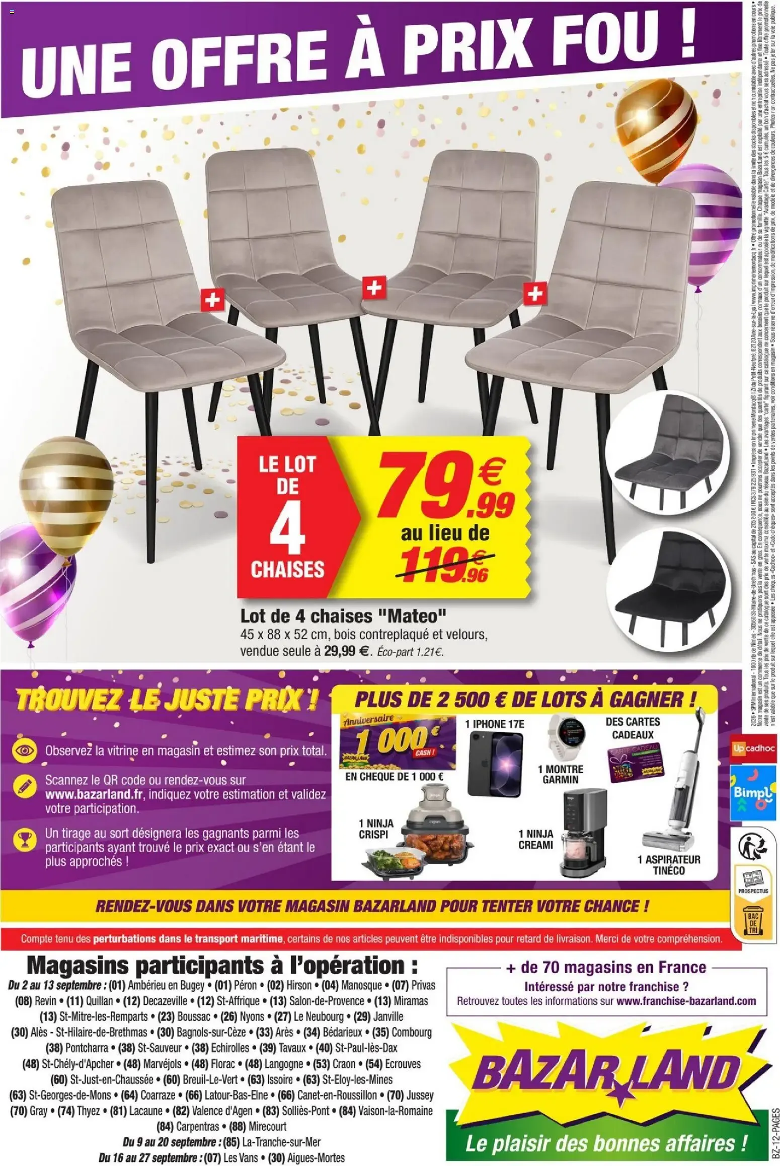 Bazarland catalogue à partir du 02/09/2026 - promo en ligne du 2 septembre au 13 septembre 2026 - Catalogue page 12