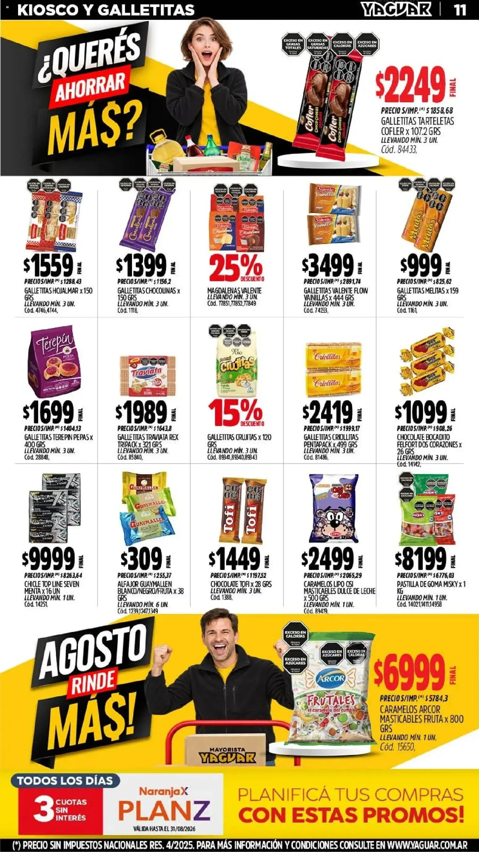 Ofertas de Yaguar - Oferta Semanal Chaco del 24/08/2026 - 29/08/2026 24 de agosto al 29 de agosto 2026 - Página 10 del catálogo