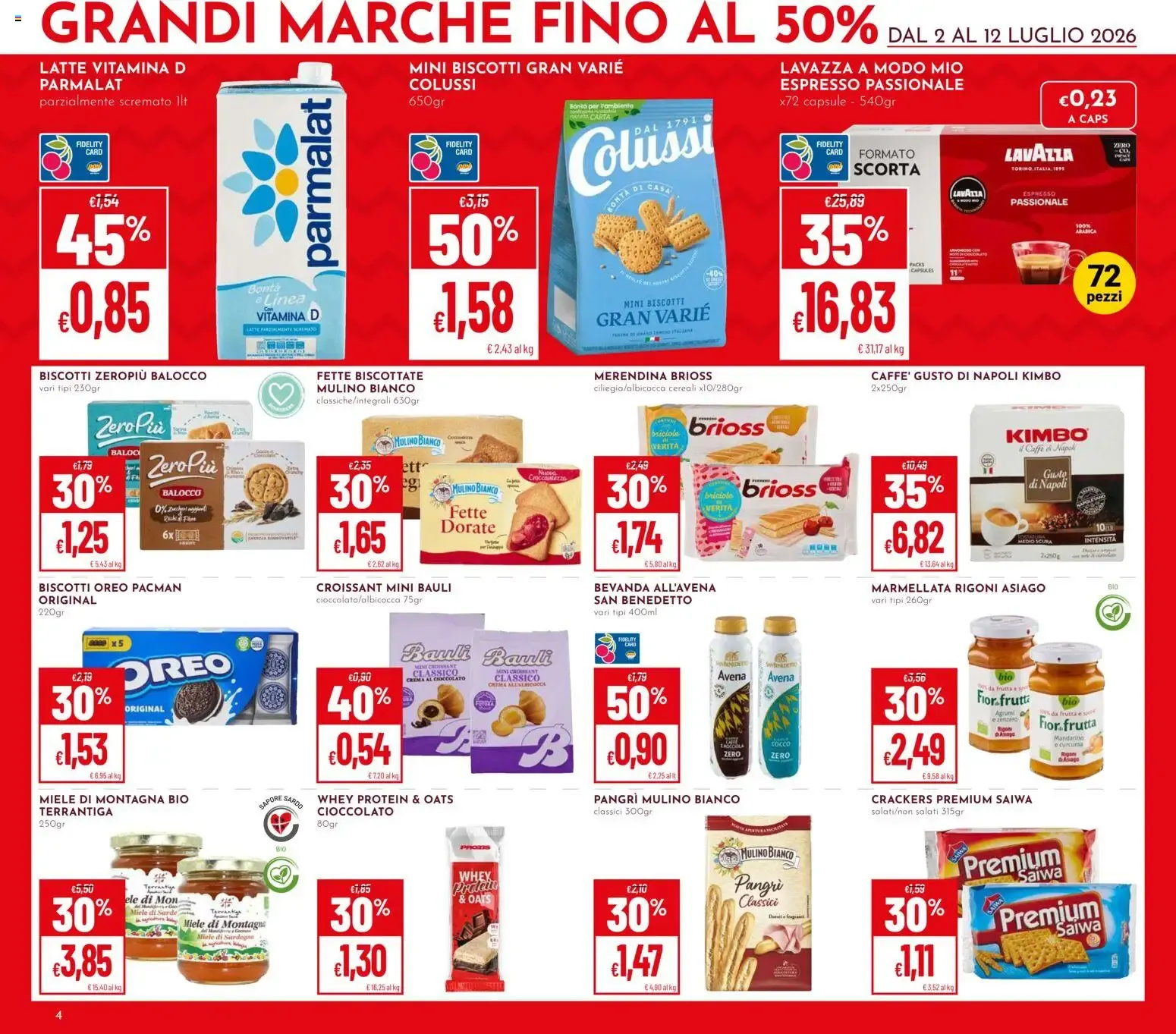 Iper Pan & Superpan: Grandi Marche fino al 50% da 2 luglio a 12 luglio di 2026 - Pagina del volantino 4