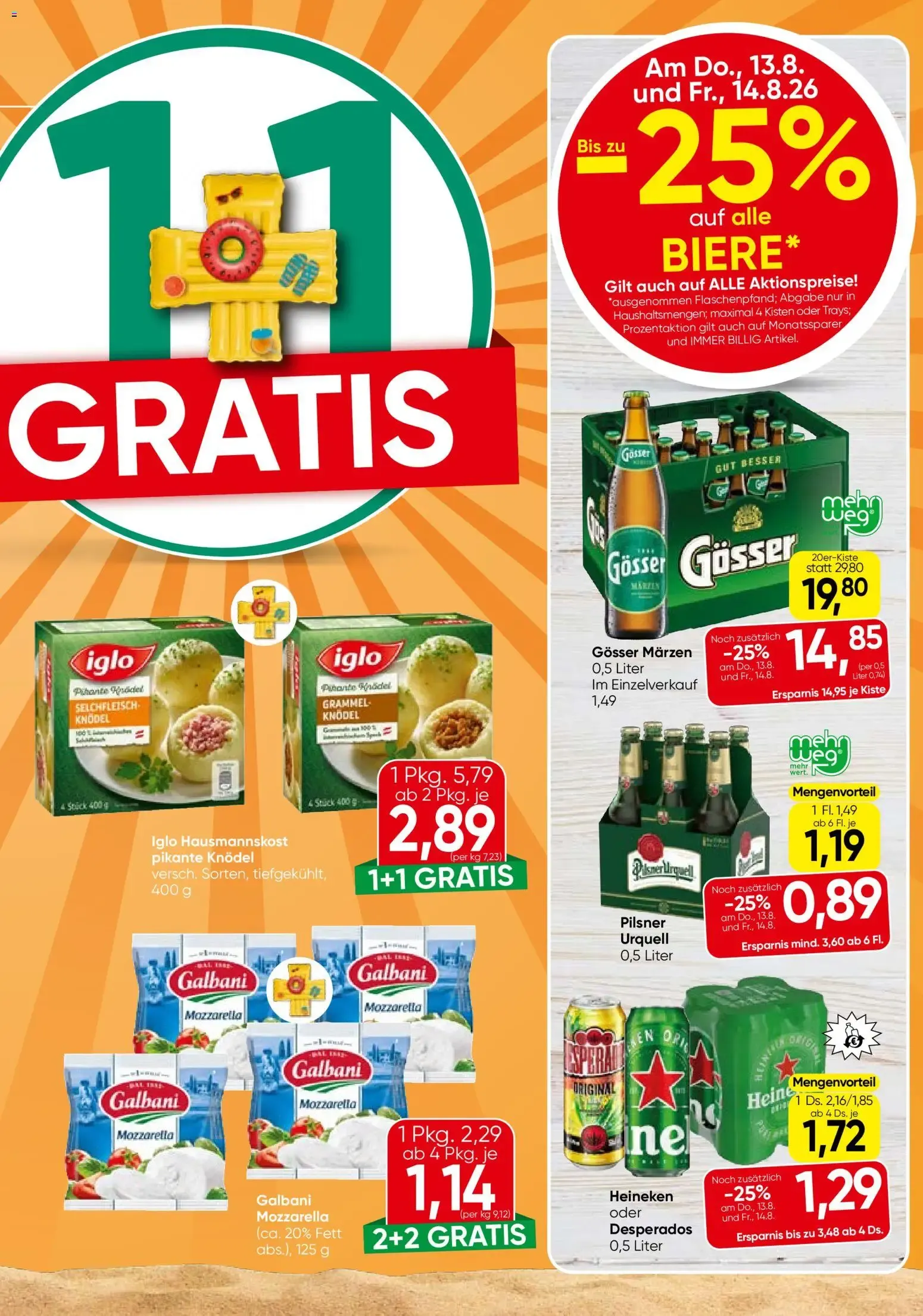 Eurospar Flugblatt von 13.08.2026 - Aktuelle Angebote von 13. August bis 26. August 2026 - Flugblätt seite 9