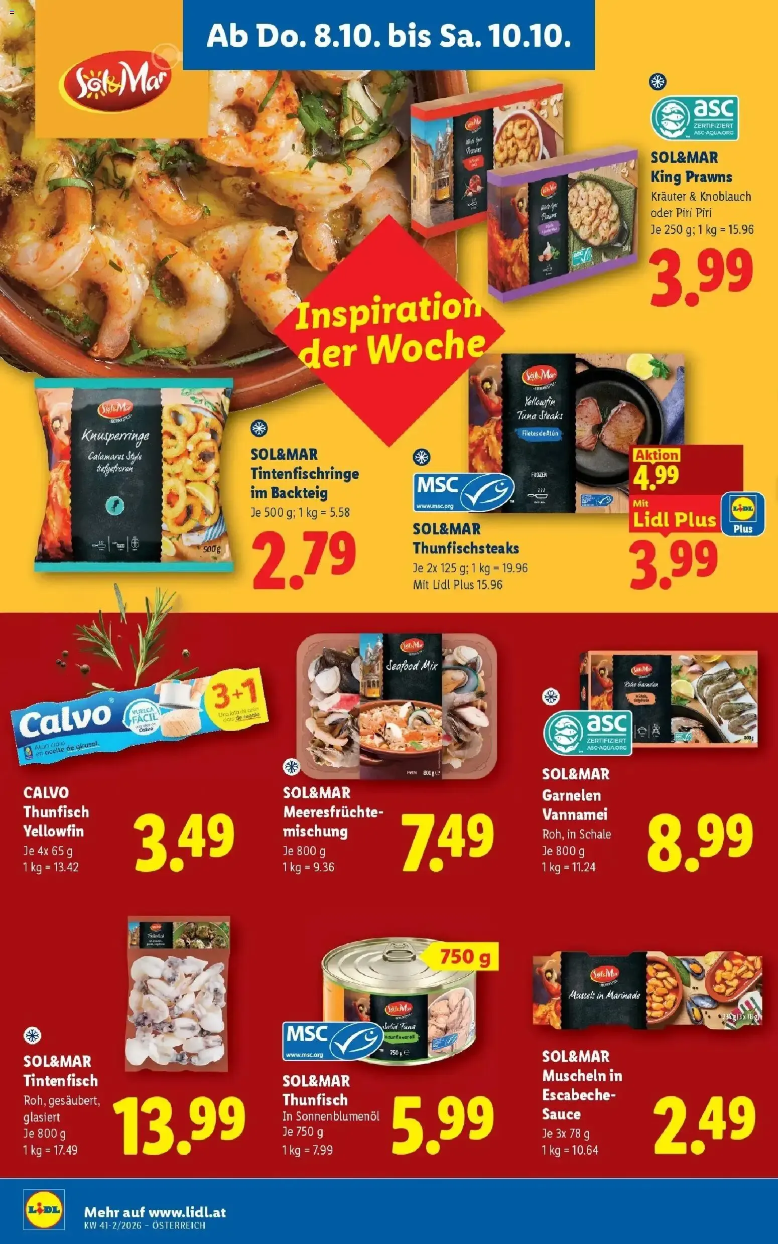 Lidl Flugblatt - Wien ab 04.10.2026 - Angebote ab donnerstag von 8. Oktober bis 10. Oktober 2026 - Flugblätt seite  16