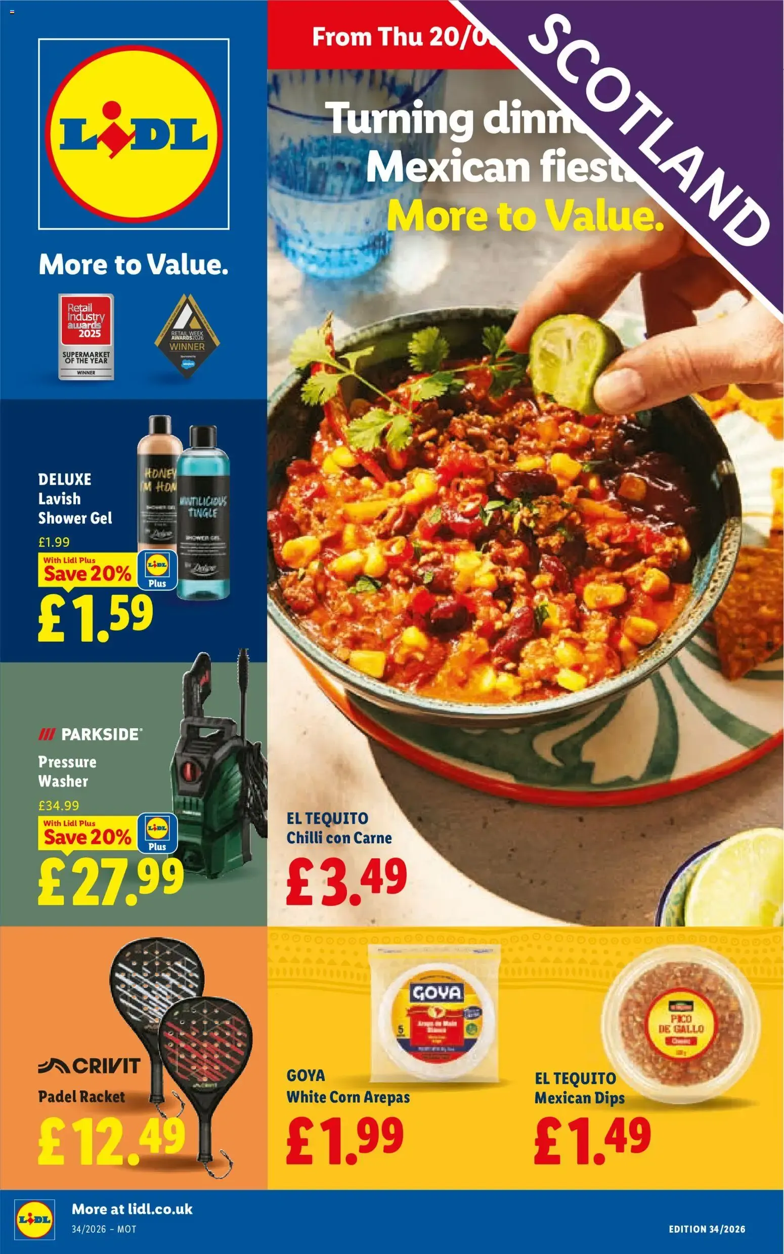 Weekly offers Lidl Scotland (20/08/2026 - 26/08/2026) - Offers Online from 20 August to 26 August 2026 - Catalogue Page 1