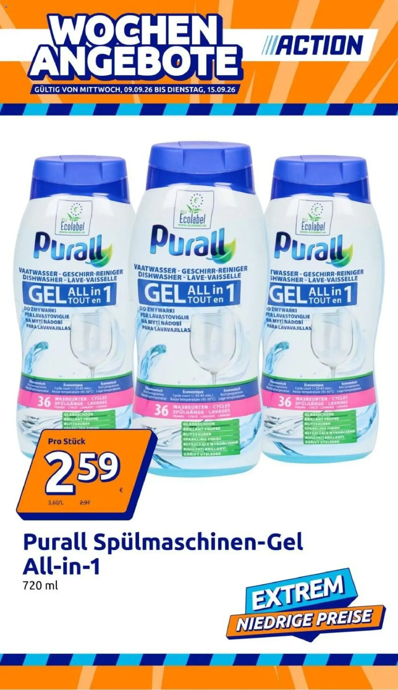 Action Flugblatt von 09.09.2026 - Aktuelle Angebote