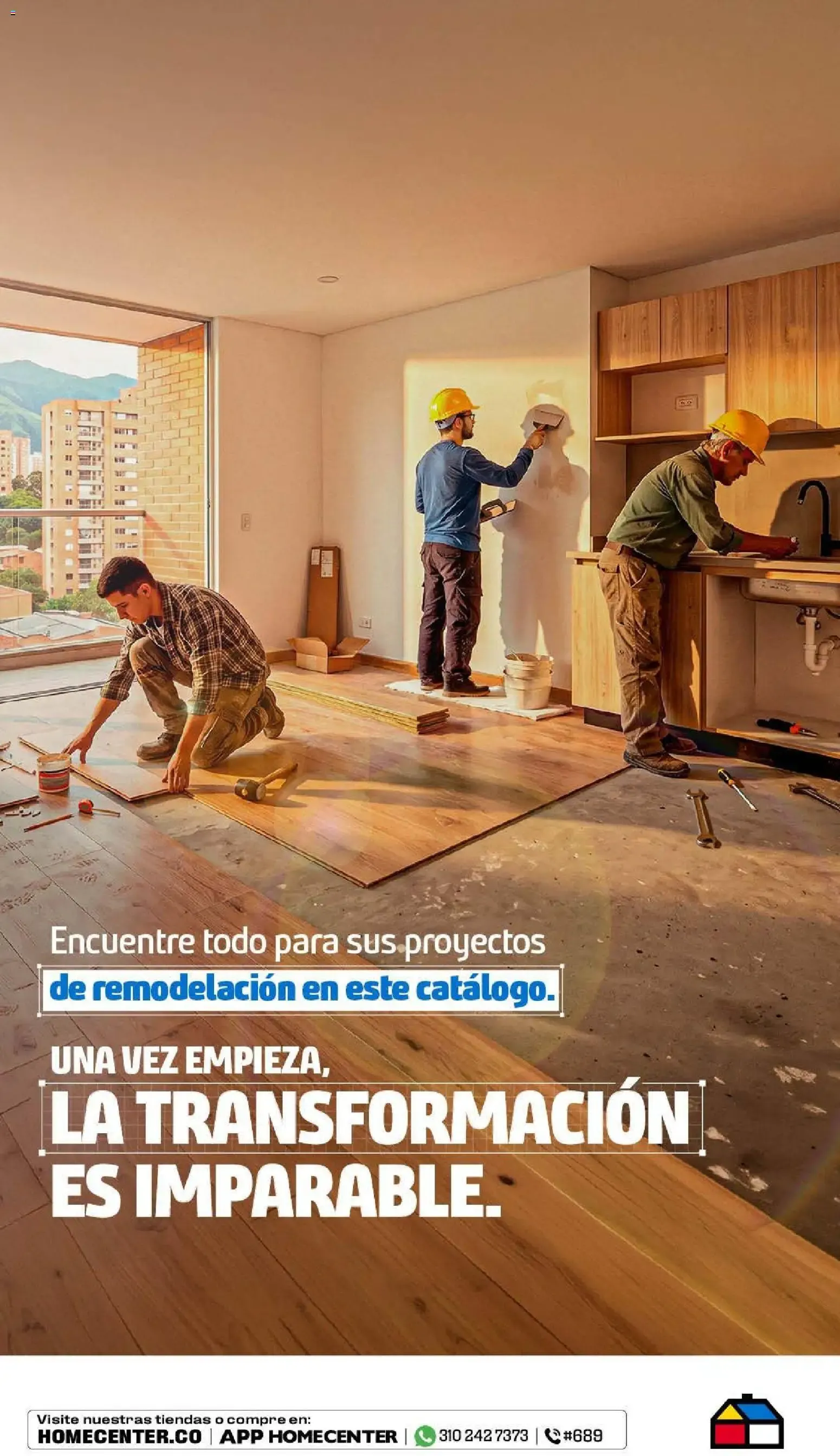 Catalogo de Homecenter catálogo La transformación es imparable desde el 08/09/2026 > Revistas Octubre 8 de septiembre al 23 de octubre 2026 - Pag 1