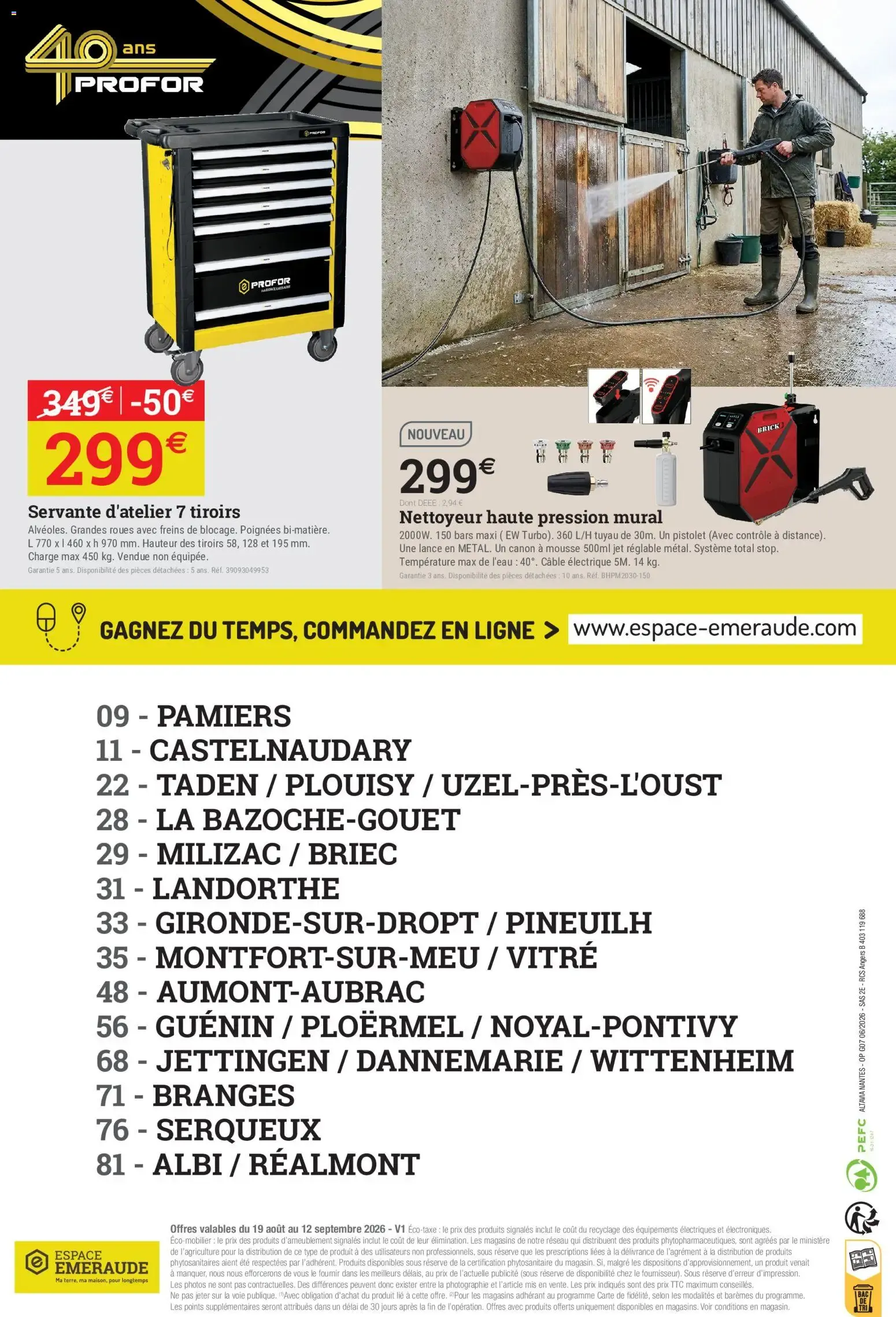 Espace Emeraude - Prêts pour la rentrée du 19 août au 12 septembre 2026 - Catalogue page 16