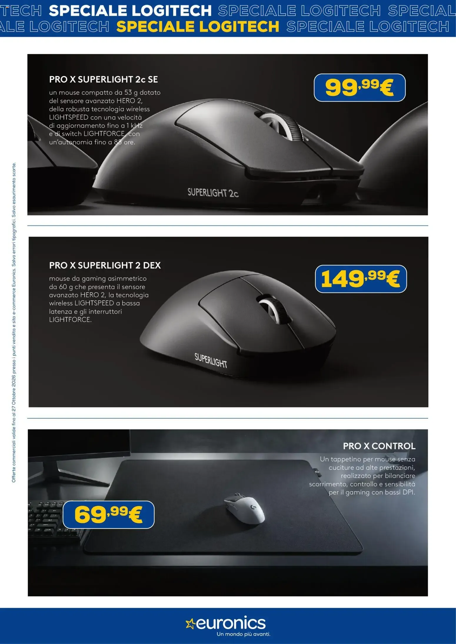 Euronics Tech: Speciale Logitech e iPad da 22 ottobre a 27 ottobre di 2026 - Pagina del volantino 5