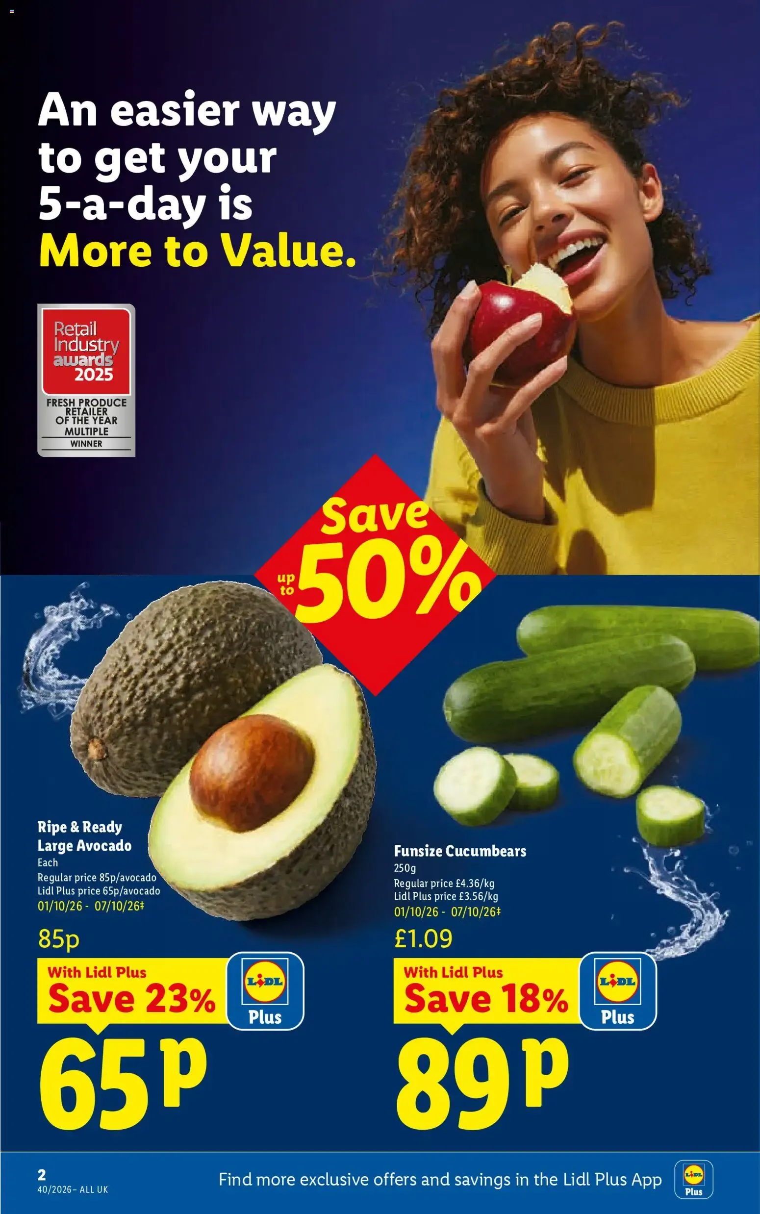 Weekly offers Lidl Wales (01/10/2026 - 07/10/2026) - Offers Online from 1 October to 7 October 2026 - Catalogue Page 2