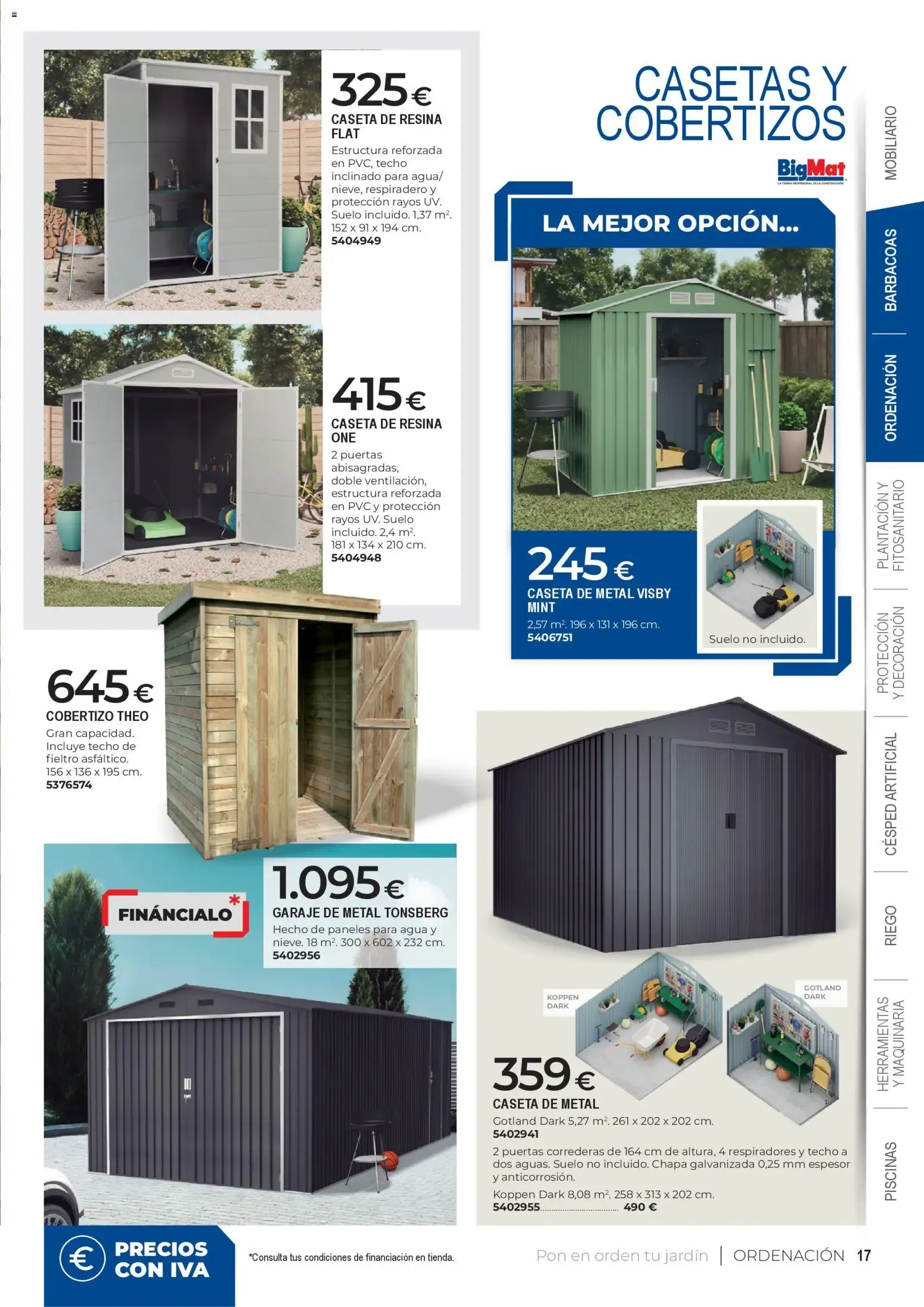 Catálogo de BigMat - Jardin y Piscinas 2026 23/03/2026 - 31/07/2026 23 de marzo al 31 de julio 2026 - Página 17
