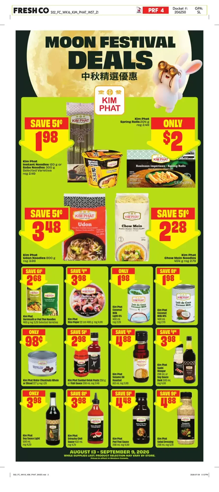 Fresh Co Long Weekend Deals from September 3 to September 9 2026 - flyer page 12