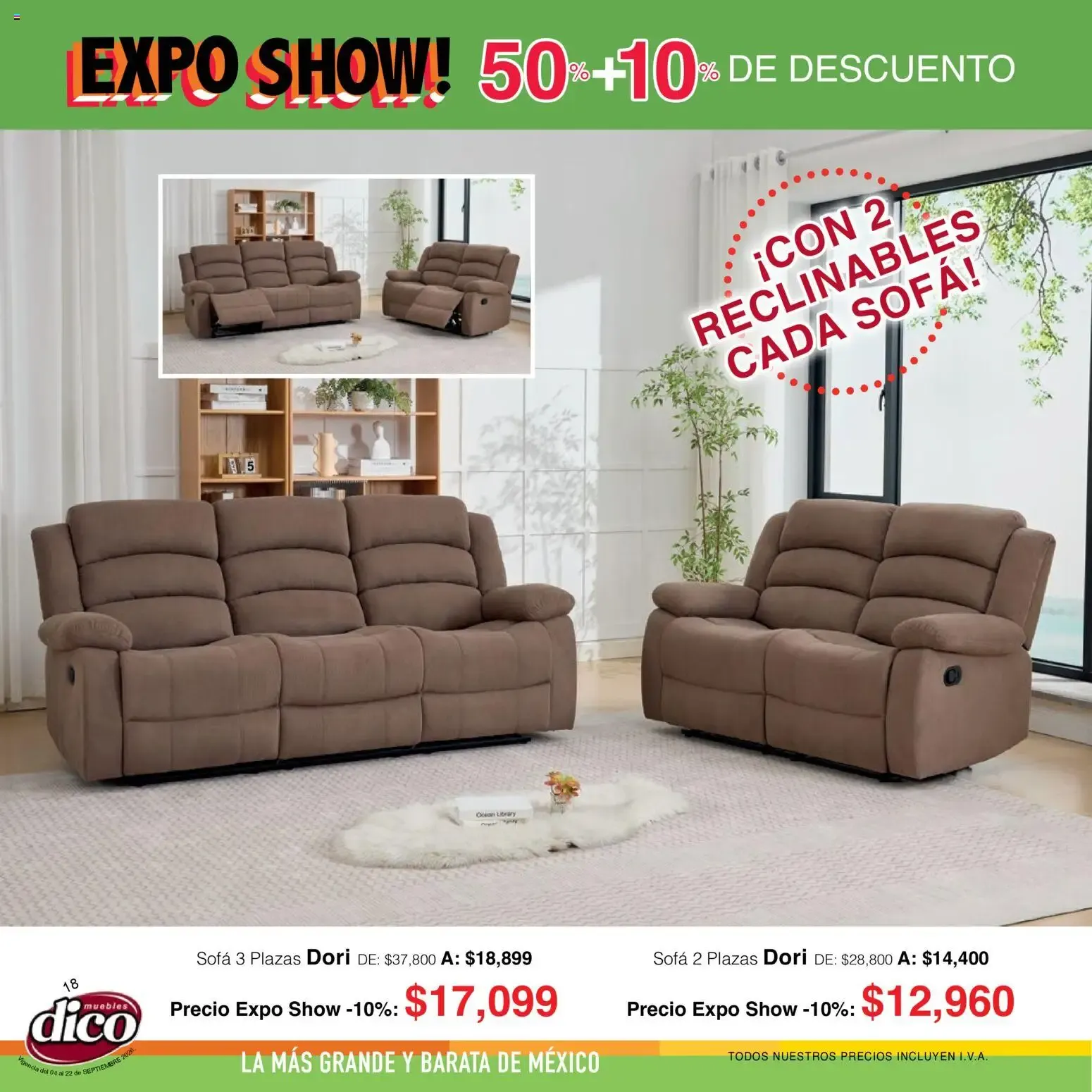 Catálogo de Muebles Dico catálogo Expo Show (04/09/2026 - 22/09/2026) - catálogo en línea 4 de septiembre al 22 de septiembre 2026 - Pagina 18