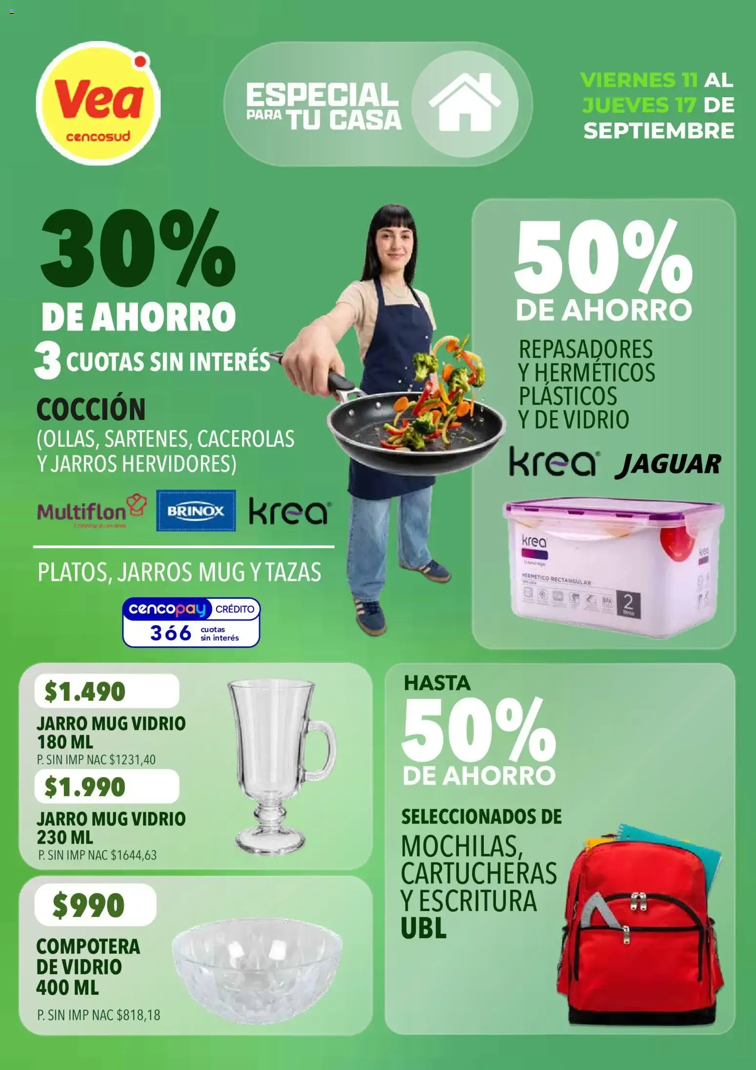 Ofertas de Vea - Especial para tu casa del 11/09/2026 - 16/09/2026 11 de septiembre al 16 de septiembre 2026 - Página 6 del catálogo