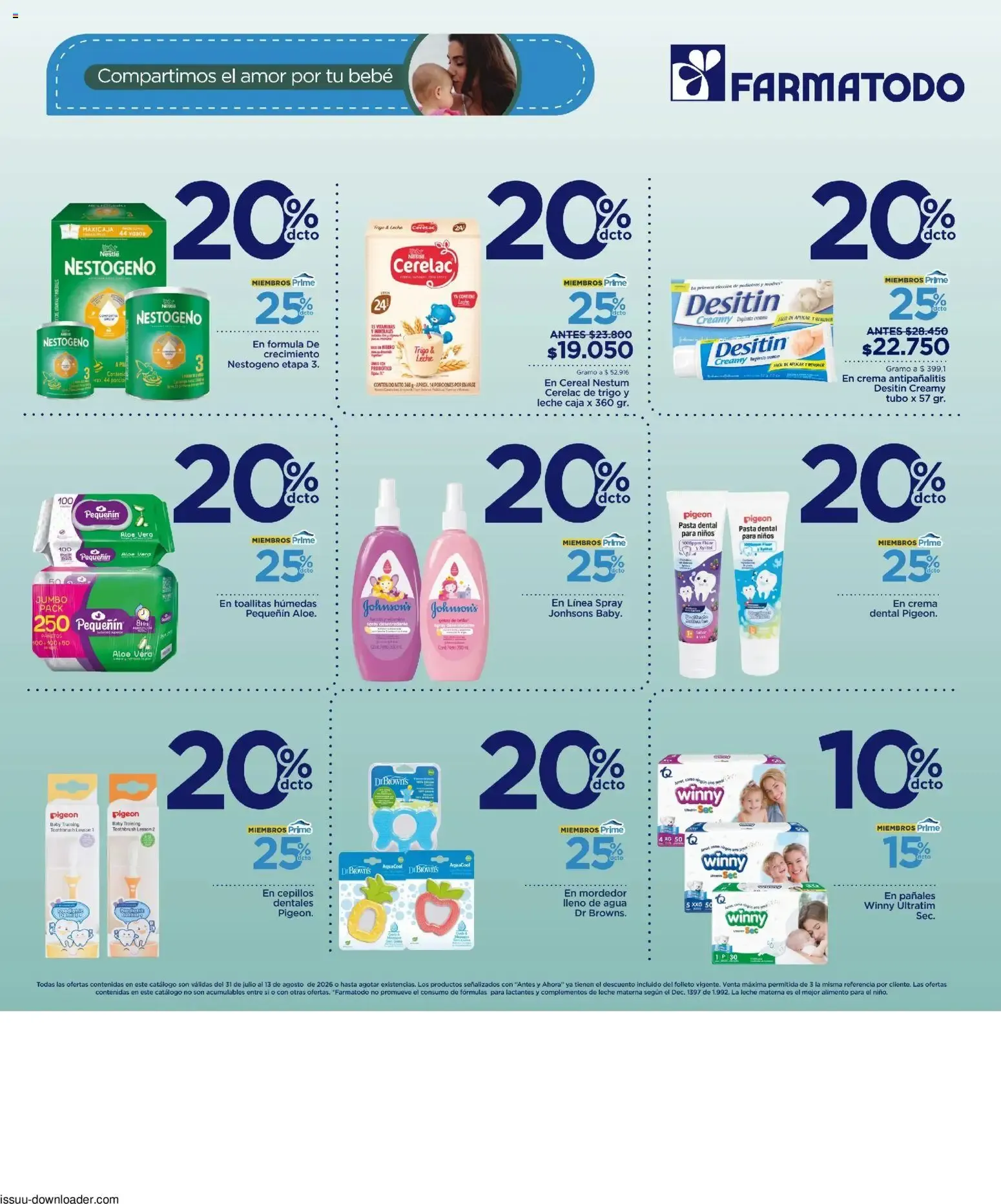 Catalogo de FarmaTodo catálogo desde el 31/07/2026 > Revistas Agosto 31 de julio al 13 de agosto 2026 - Pag 2