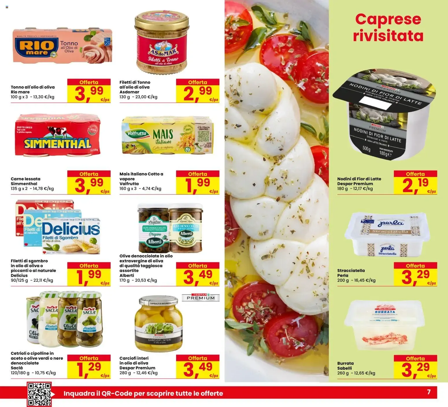 Eurospar volantino dal 25/06/2026 - online Offerte da 25 giugno a 8 luglio di 2026 - Pagina del volantino 7
