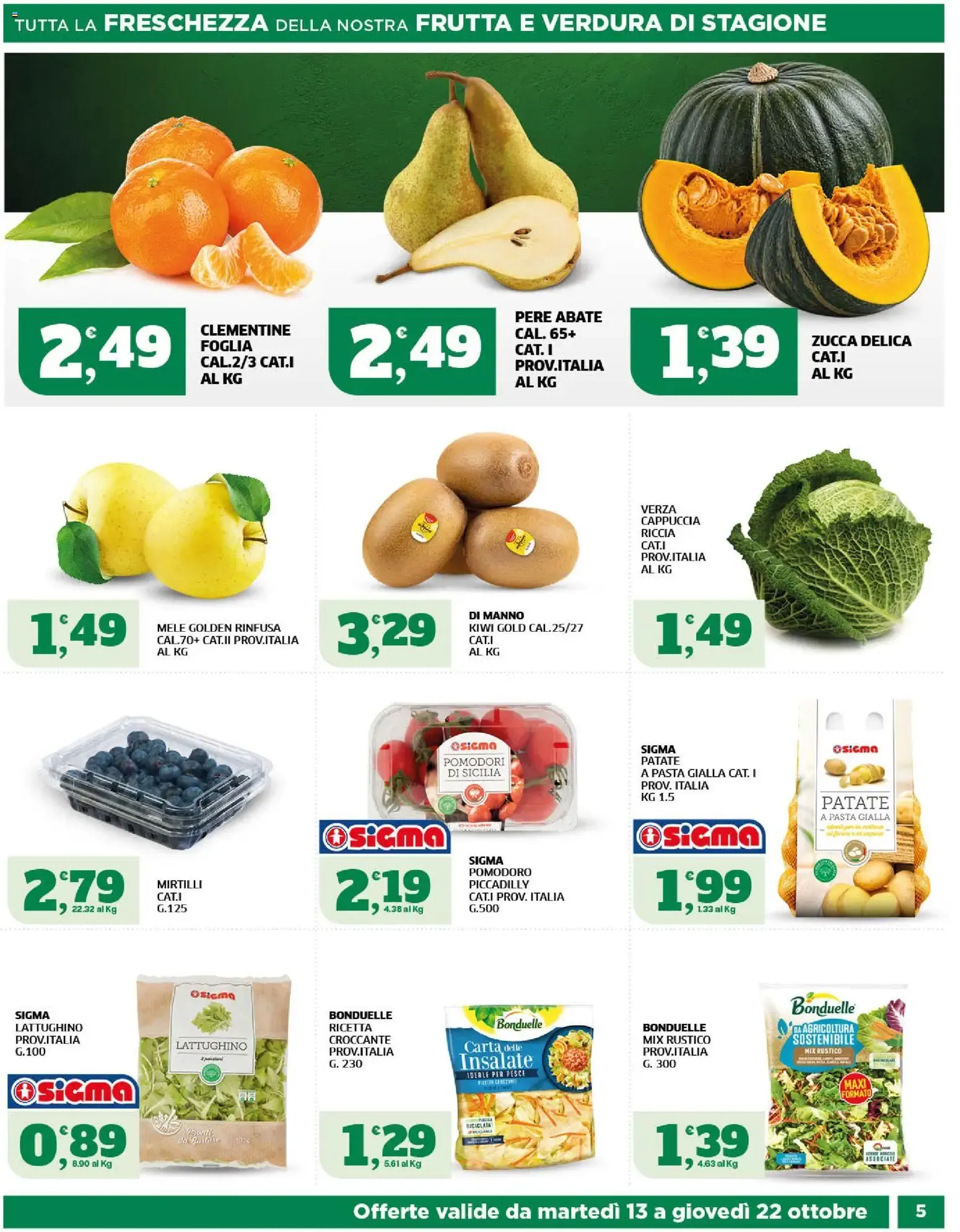 Nuovo SIGMA volantino dal 13/10/2026 > offerte anteprima 🛍️ da 13 ottobre a 22 ottobre di 2026 - Pagina del volantino 5