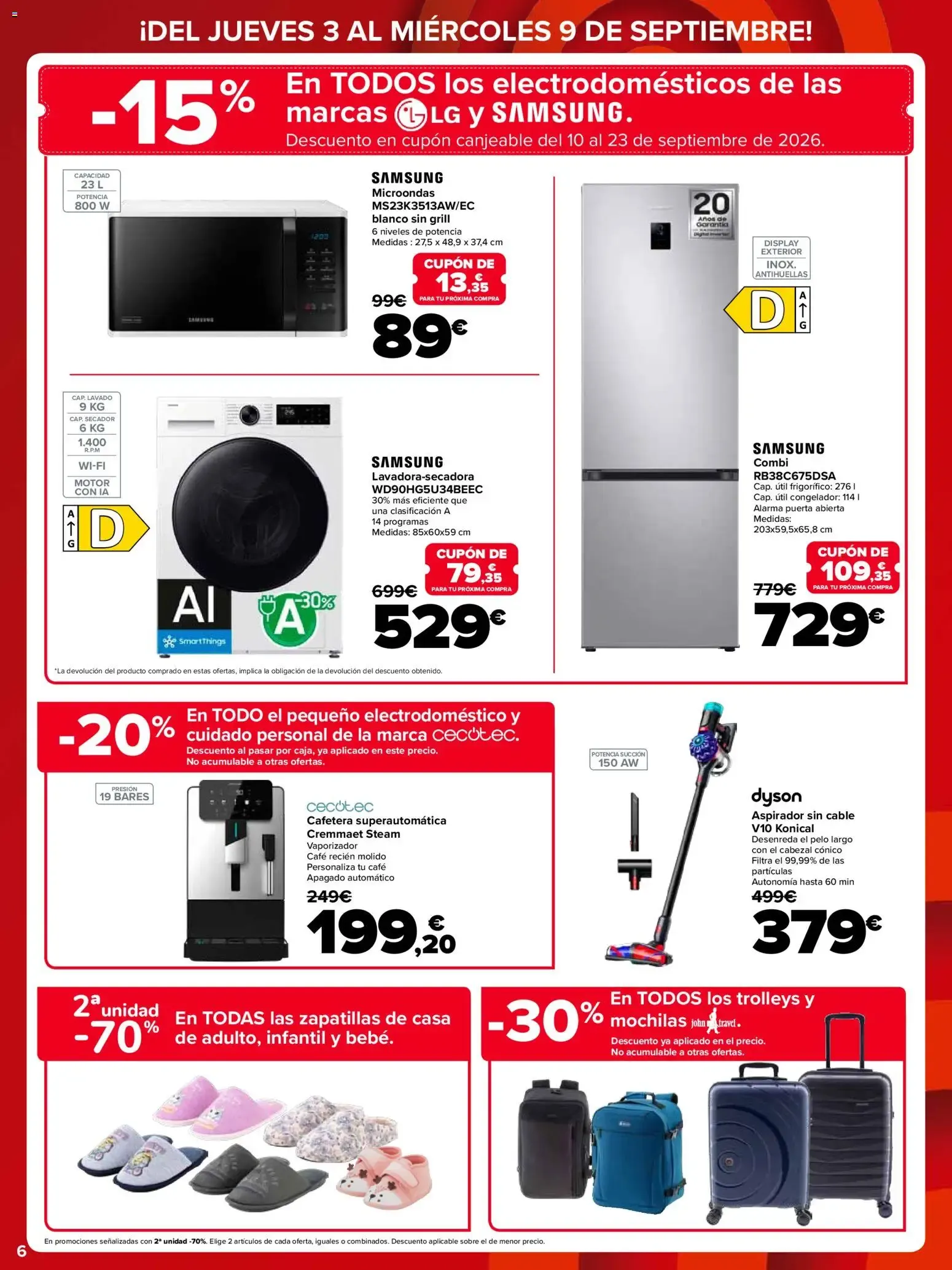 Catálogo de Carrefour Precio Imbatible del 03/09/2026 | Catálogo 3 de septiembre al 9 de septiembre 2026 - Página 6