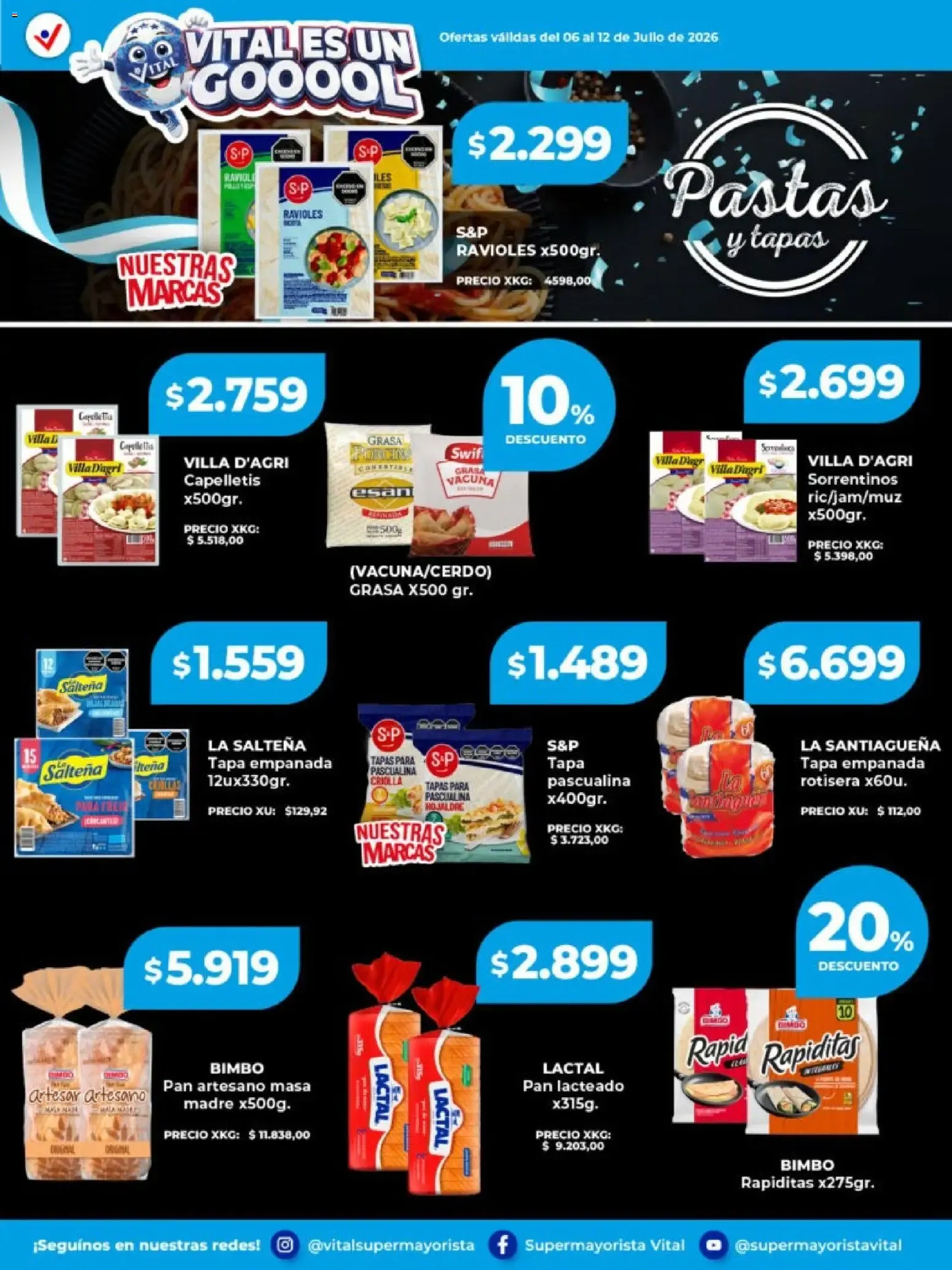 Ofertas de Vital - Especial de frescos || del 06/07/2026 - 12/07/2026 || Catálogo 6 de julio al 12 de julio 2026 - Página 6 del catálogo