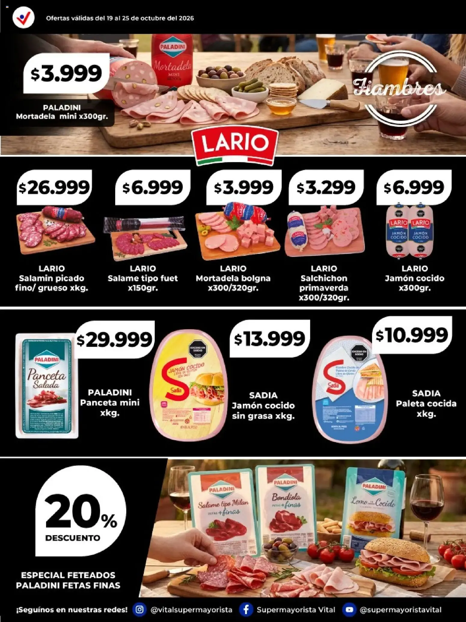 Ofertas de Vital - Especial de frescos || del 19/10/2026 - 25/10/2026 || Catálogo 19 de octubre al 25 de octubre 2026 - Página 9 del catálogo