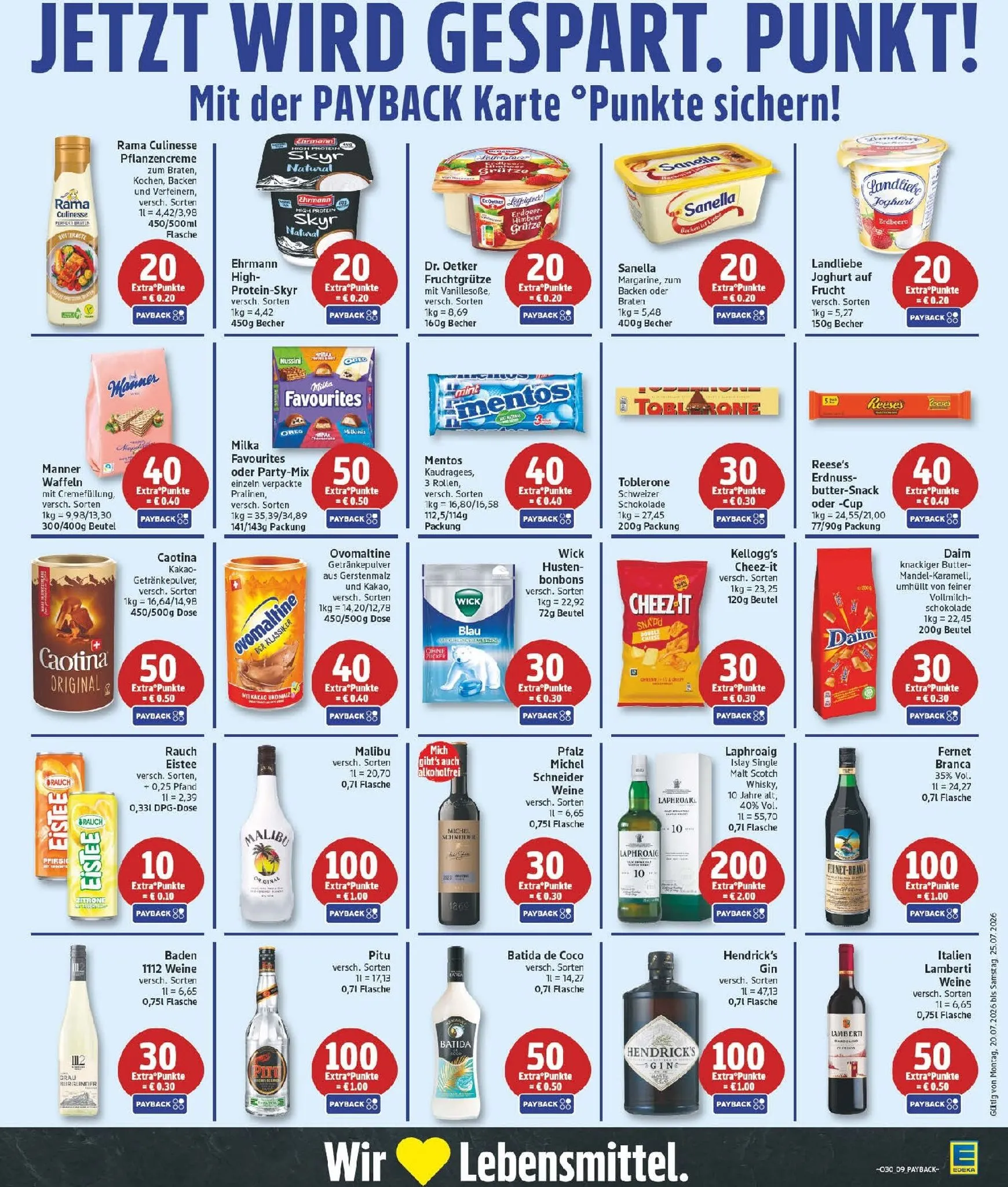 Edeka Prospekt nächste Woche – von Montag 20.07.2026 bis Samstag 25.07.2026 von 20. Juli bis 25. Juli 2026 - Prospekt seite 9