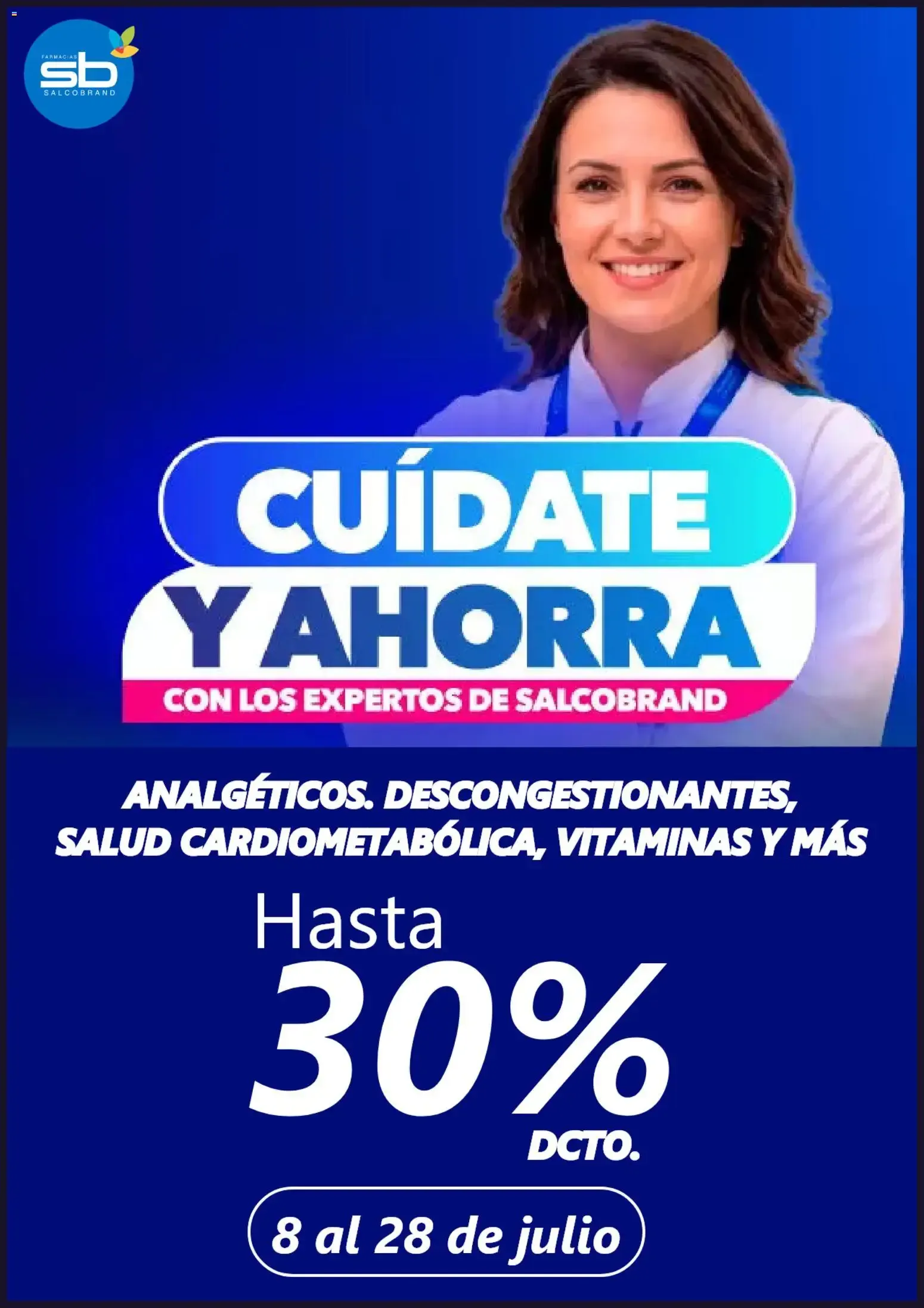 Catálogo de Cuídate y Ahorra con los expertos de Salcobrand 8 de julio al 28 de julio 2026 - Página 1