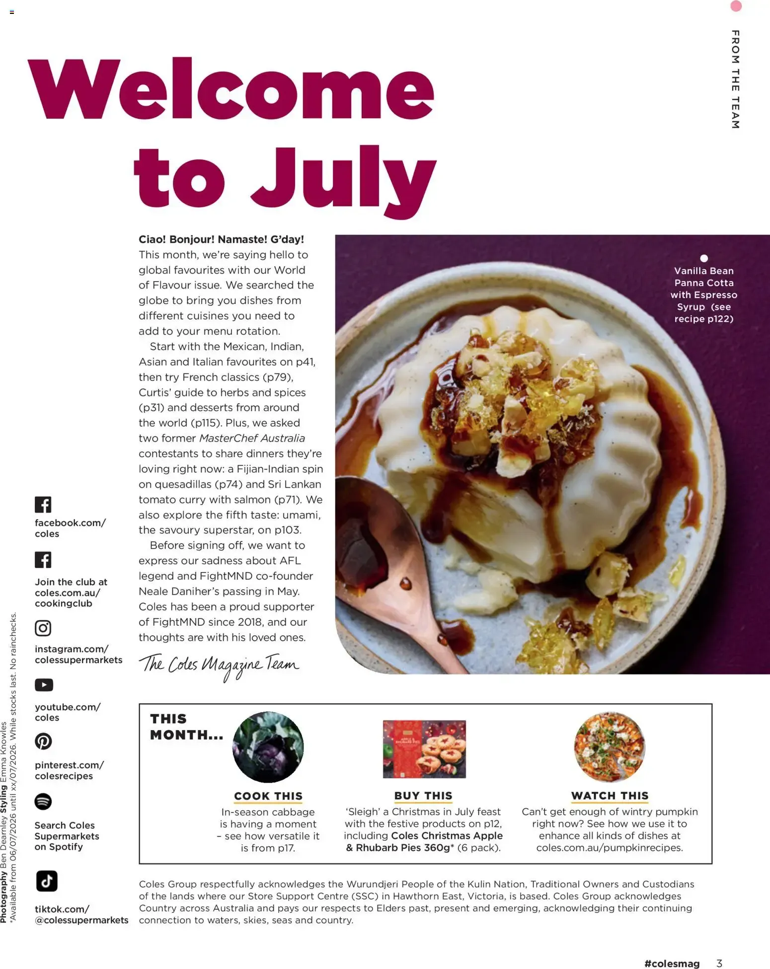 Coles | World of flavour - Catalogue valid from 1 July to 31 July 2026 - page 3