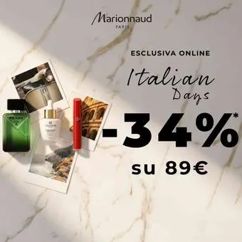 Marionnaud Italian Days