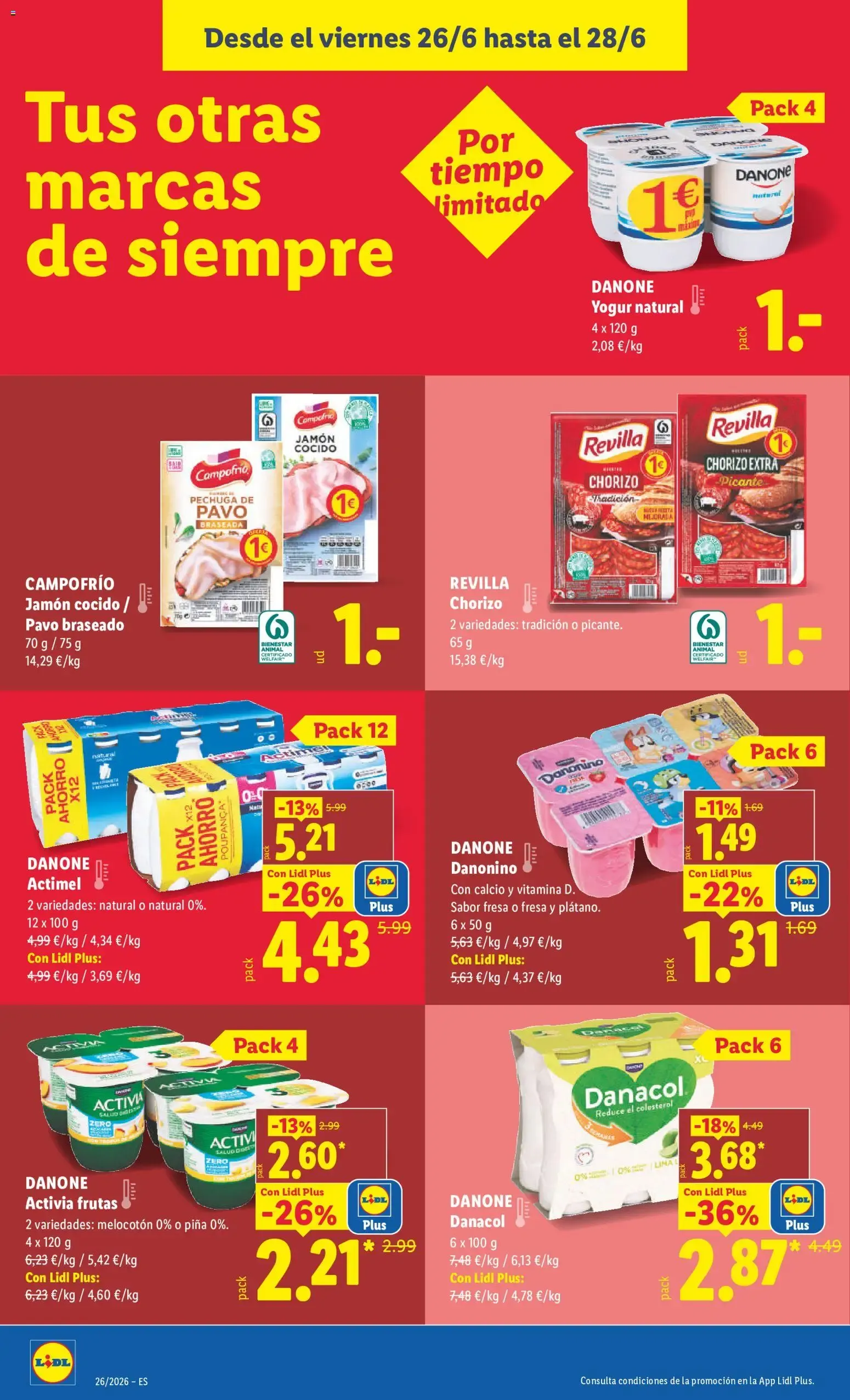 Catálogo de Lidl folleto del 22/06/2026 | Ofertas 22 de junio al 28 de junio 2026 - Página 28