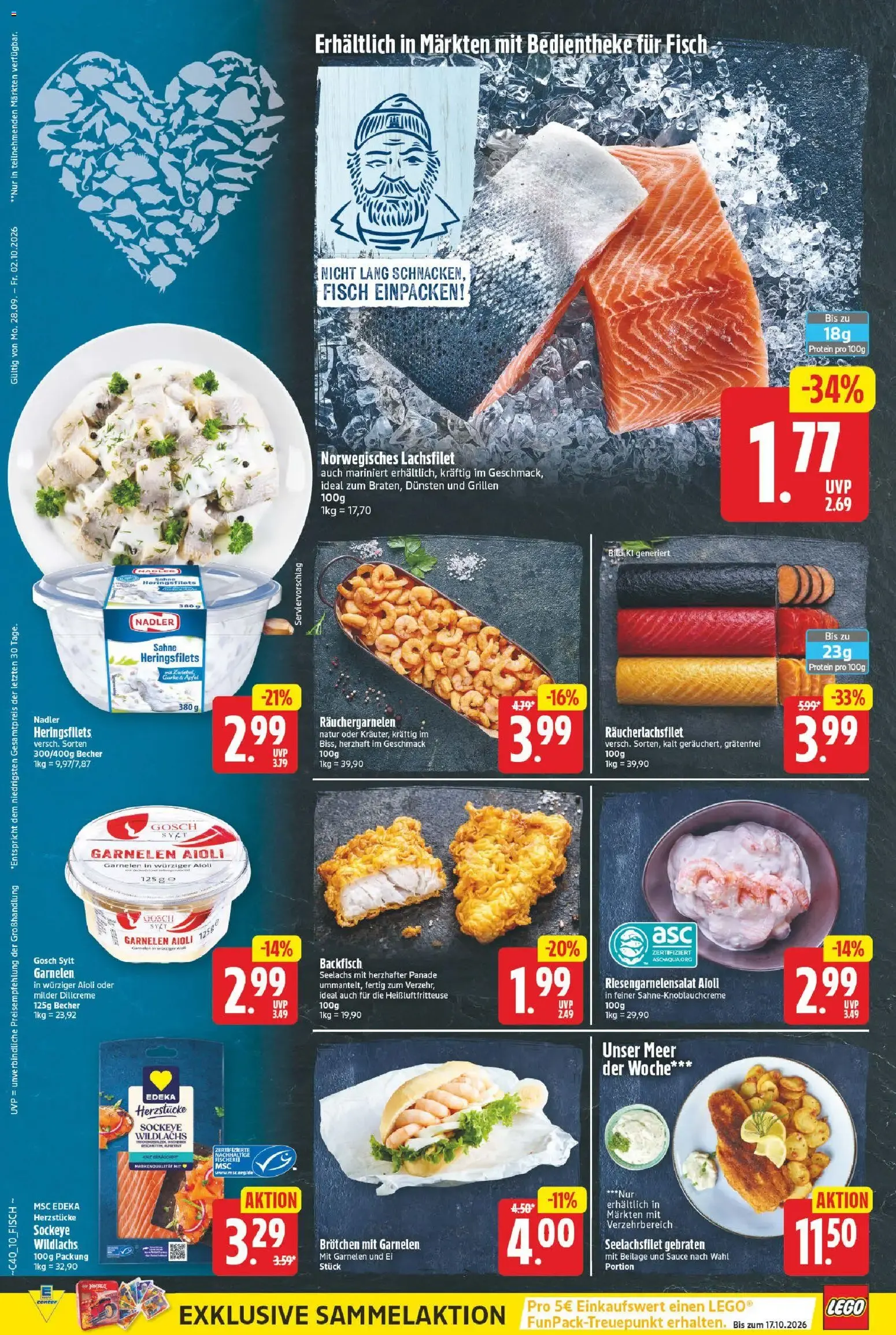 EDEKA Center - 20% Rabatt auf EDEKA Bio Milch-, Joghurt- und Quarkartikel von 28. September bis 2. Oktober 2026 - Prospekt seite 10