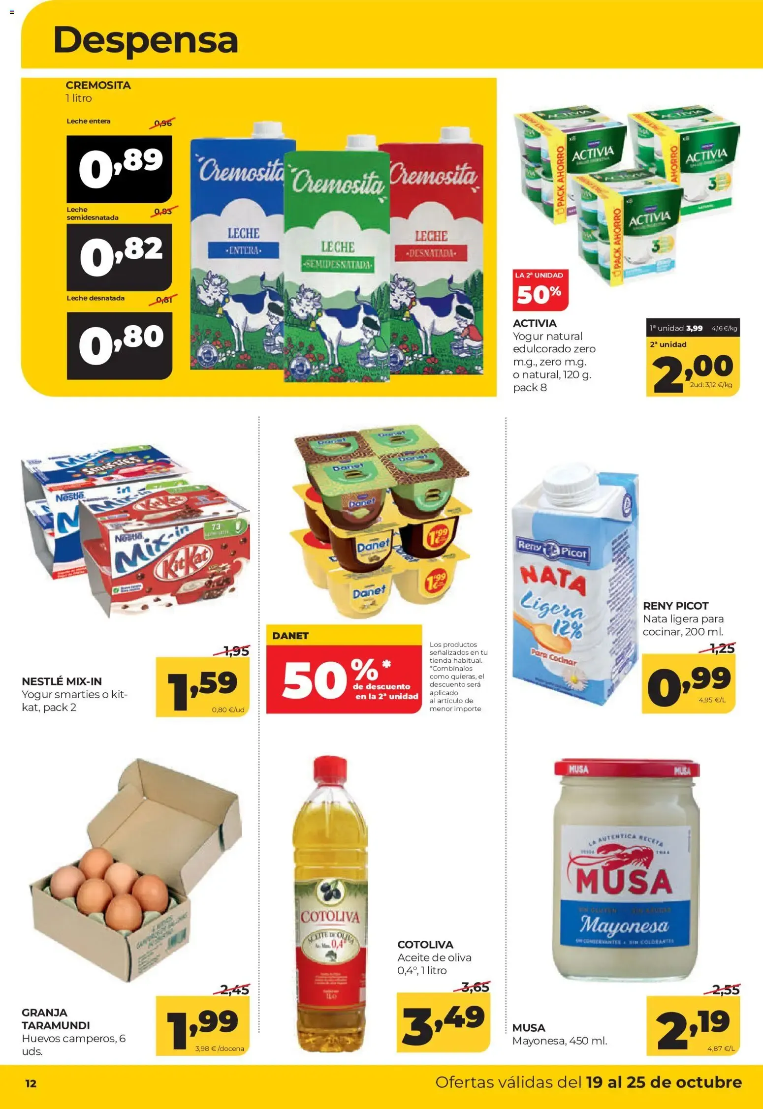 Catálogo de Alimerka folleto del 19/10/2026 | Catálogo 19 de octubre al 25 de octubre 2026 - Página 12