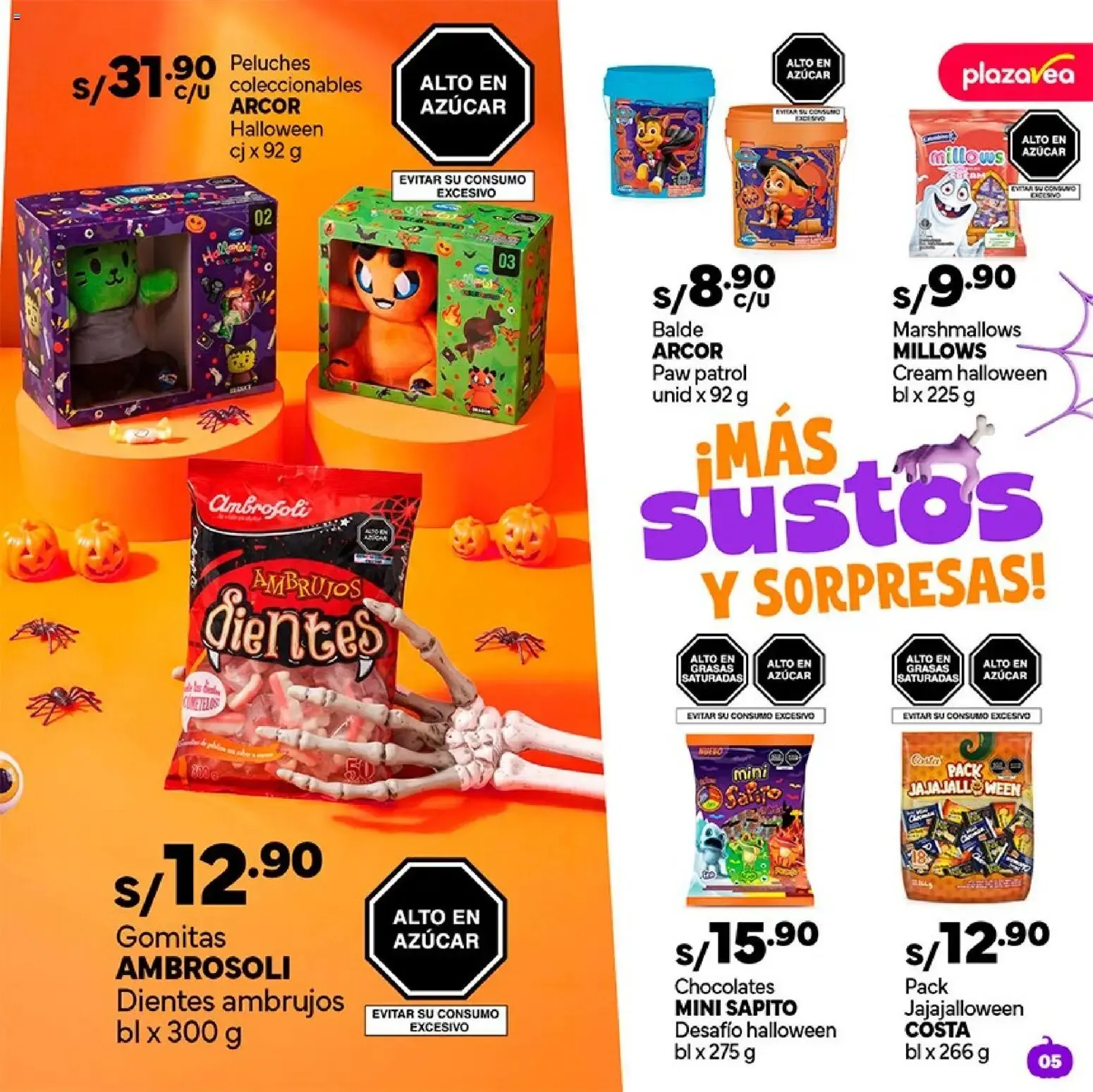 Catalogo de Catálogo Plaza Vea - Díptico Halloween online del 12/10/2026 12 de octubre al 1 de noviembre 2026 - Pag 5