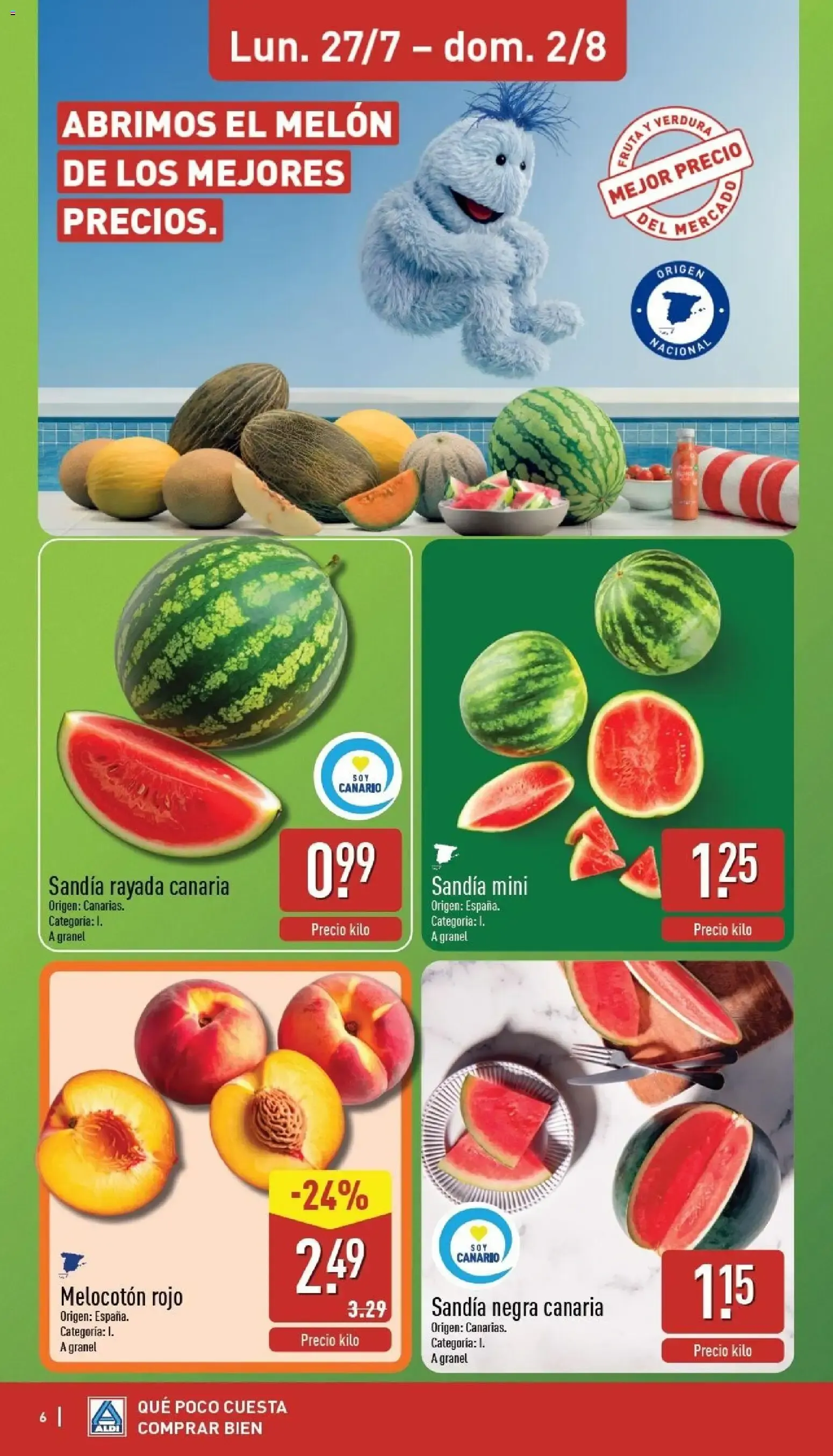 Catálogo de Aldi: Frescura a precios para tirarse a la piscina 27 de julio al 2 de agosto 2026 - Página 6