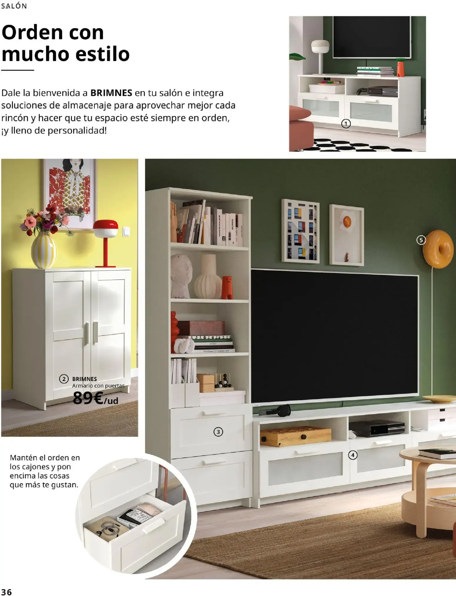 Catálogo de IKEA - Haz espacio para lo que más quieres del 01/09/2026 1 de septiembre al 31 de enero 2027 - Página 36