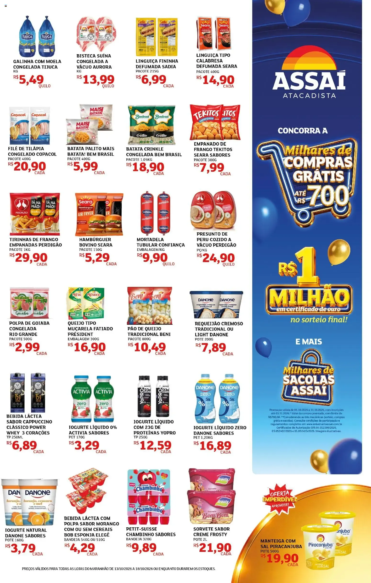 Encarte de Assaí Atacadista ofertas - MA de 13/10/2026 | Promoções Online 13 de outubro até 18 de outubro 2026 - Pagina 3