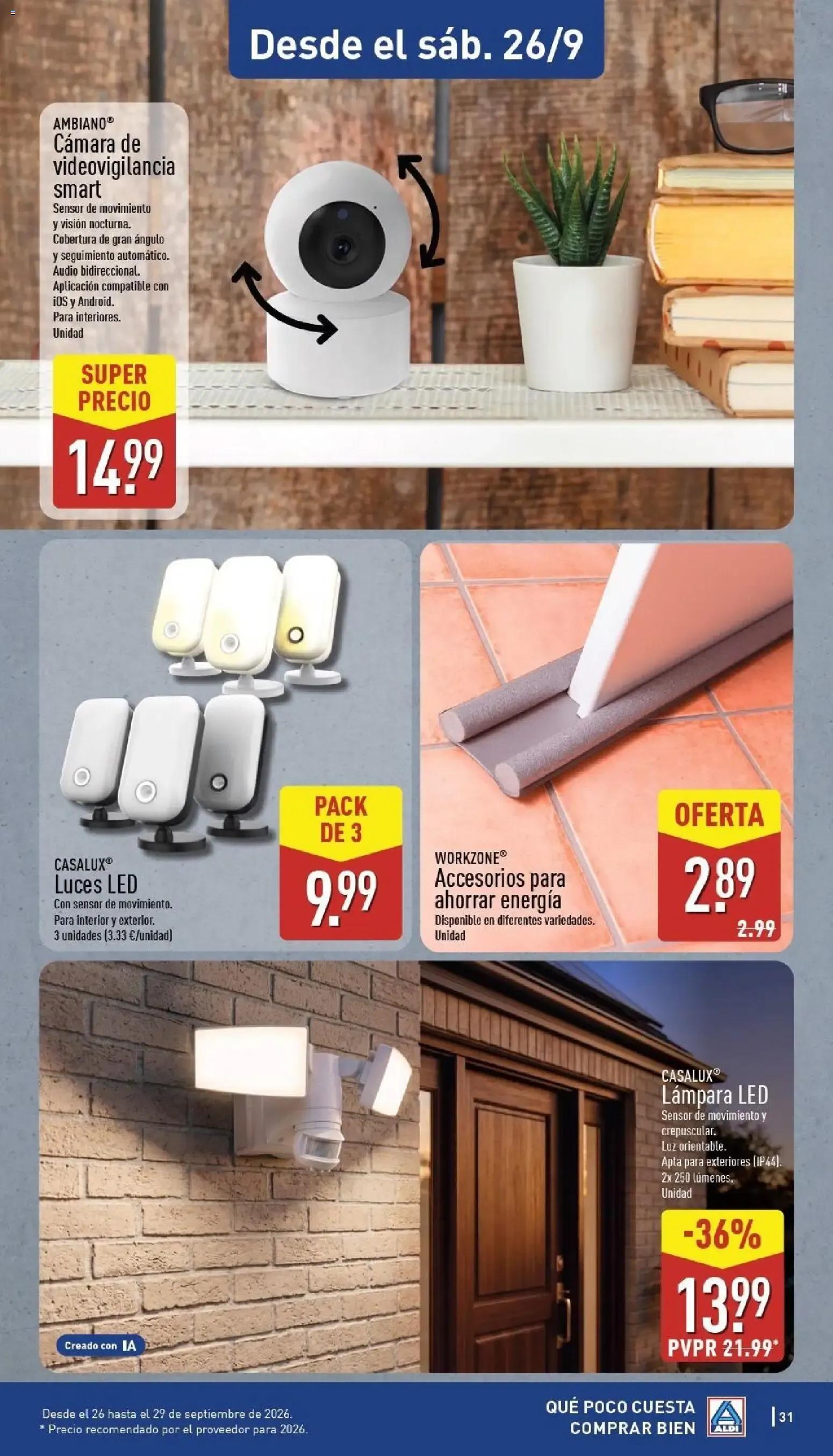 Catálogo de Aldi folleto Canarias del 21/09/2026 | Catálogo 21 de septiembre al 27 de septiembre 2026 - Página 31