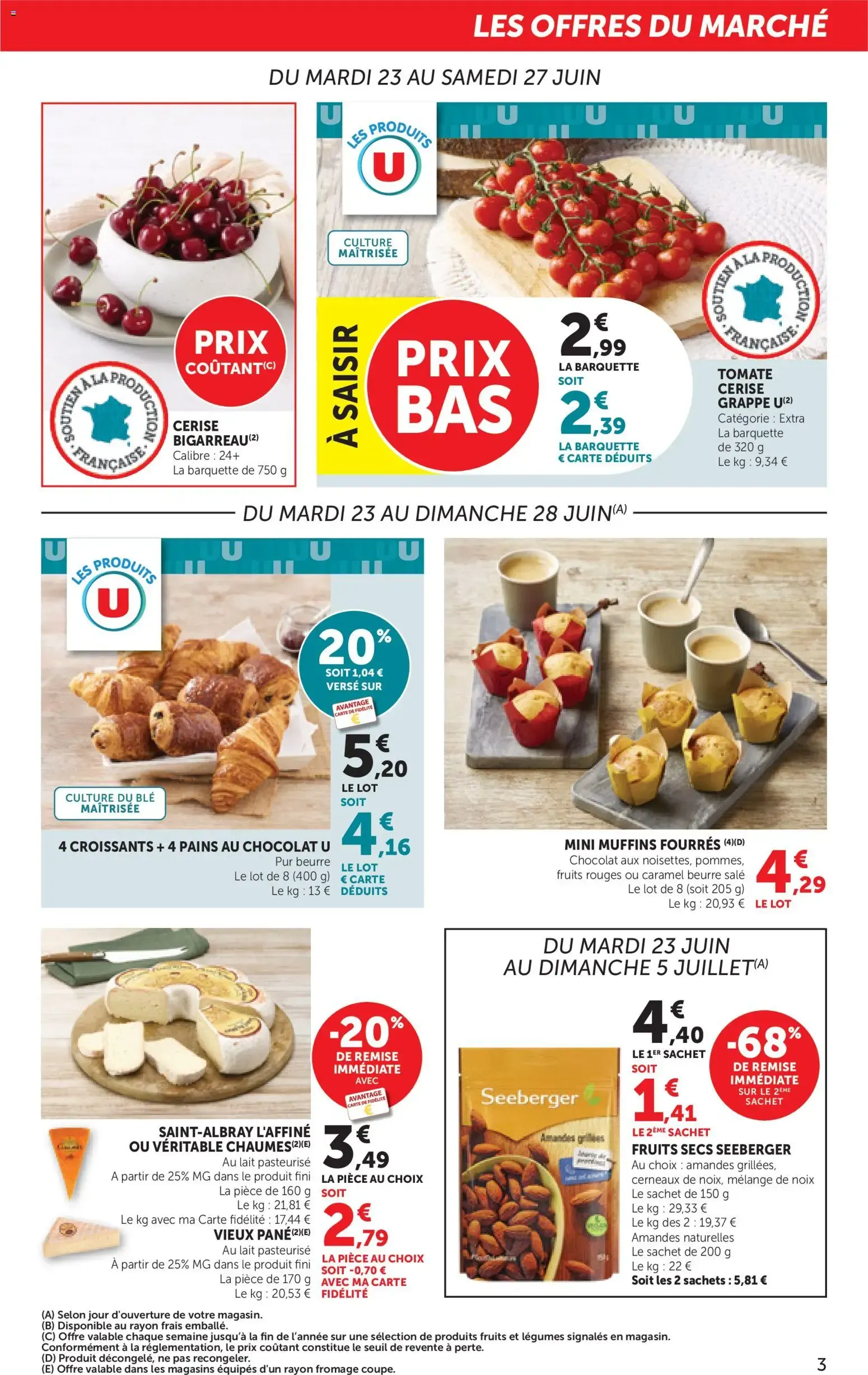 bi1 Catalogue Maxi Marché à partir du 23/06/2026 - promo en ligne du 23 juin au 5 juillet 2026 - Catalogue page 3